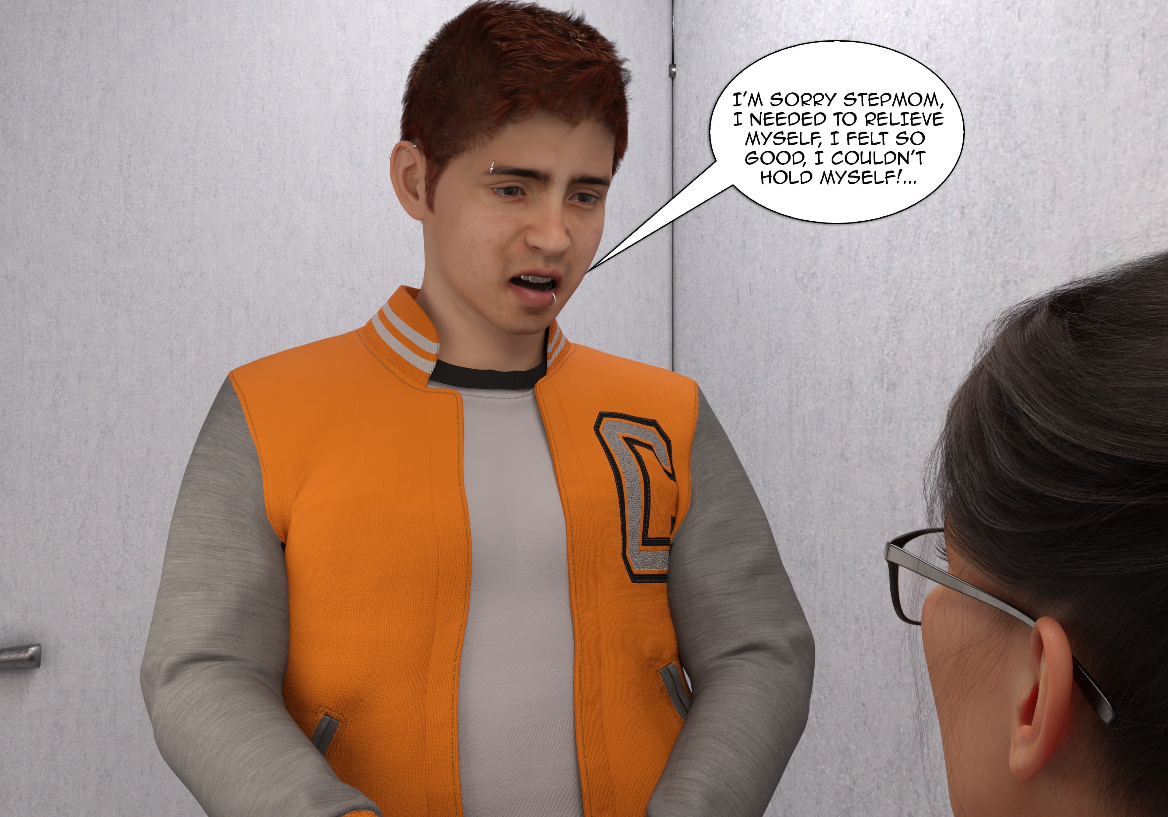 My Teacher Is My StepMom [Sr Pepper] - Chapter 1 — Page 117