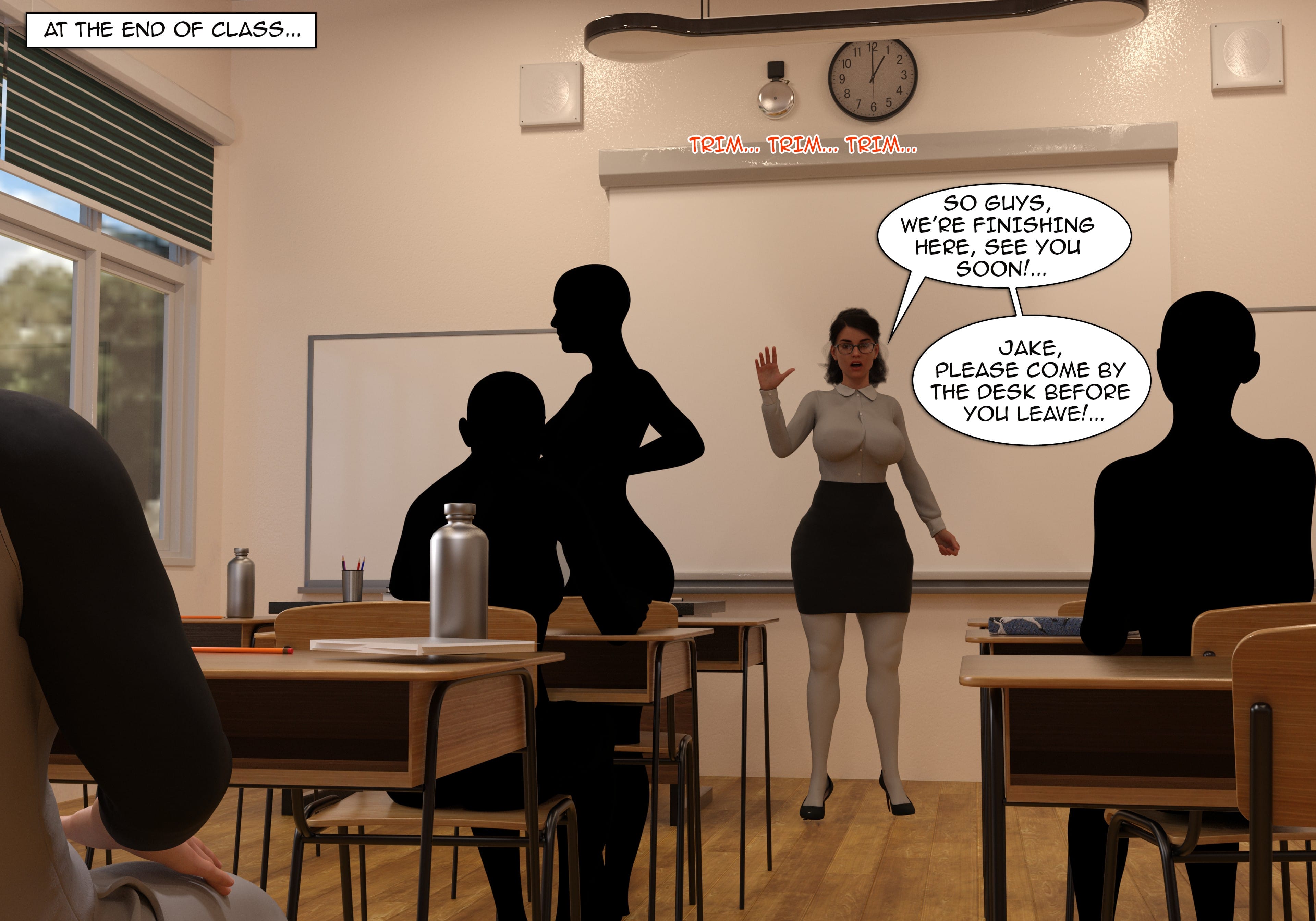 My Teacher Is My StepMom [Sr Pepper] - Chapter 1 — Page 141