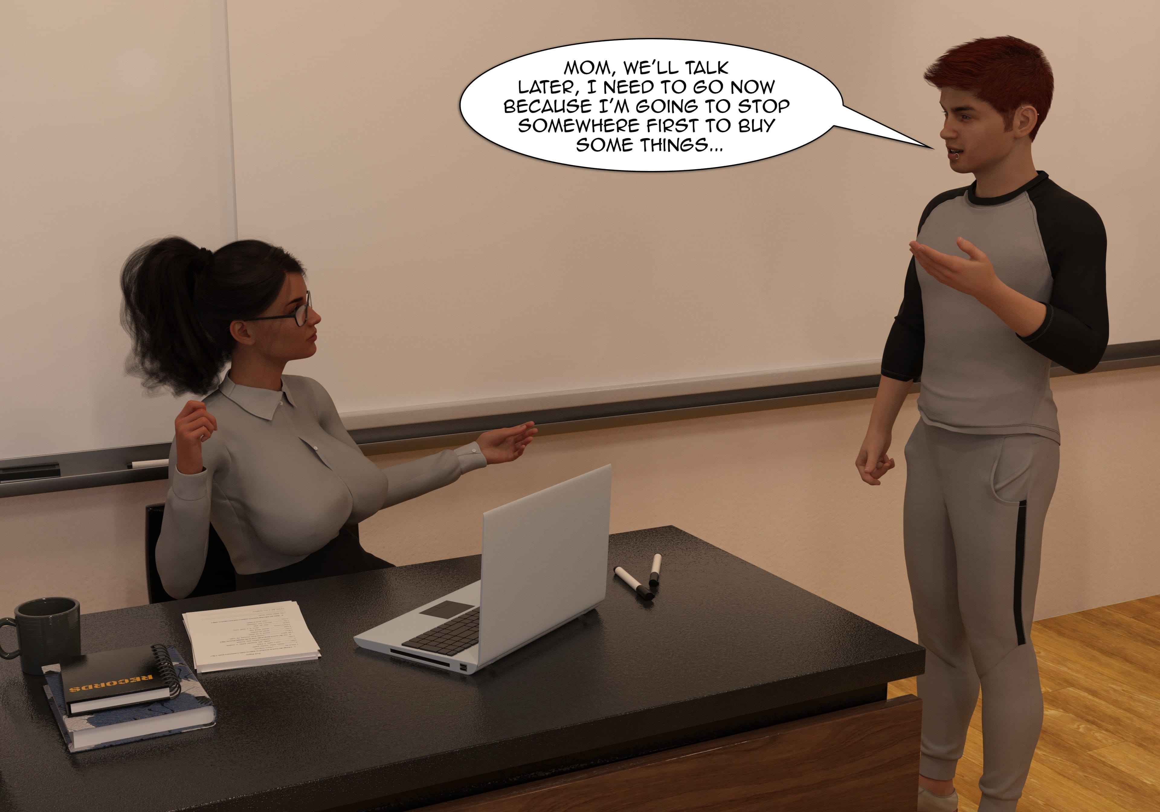My Teacher Is My StepMom [Sr Pepper] - Chapter 1 — Page 143