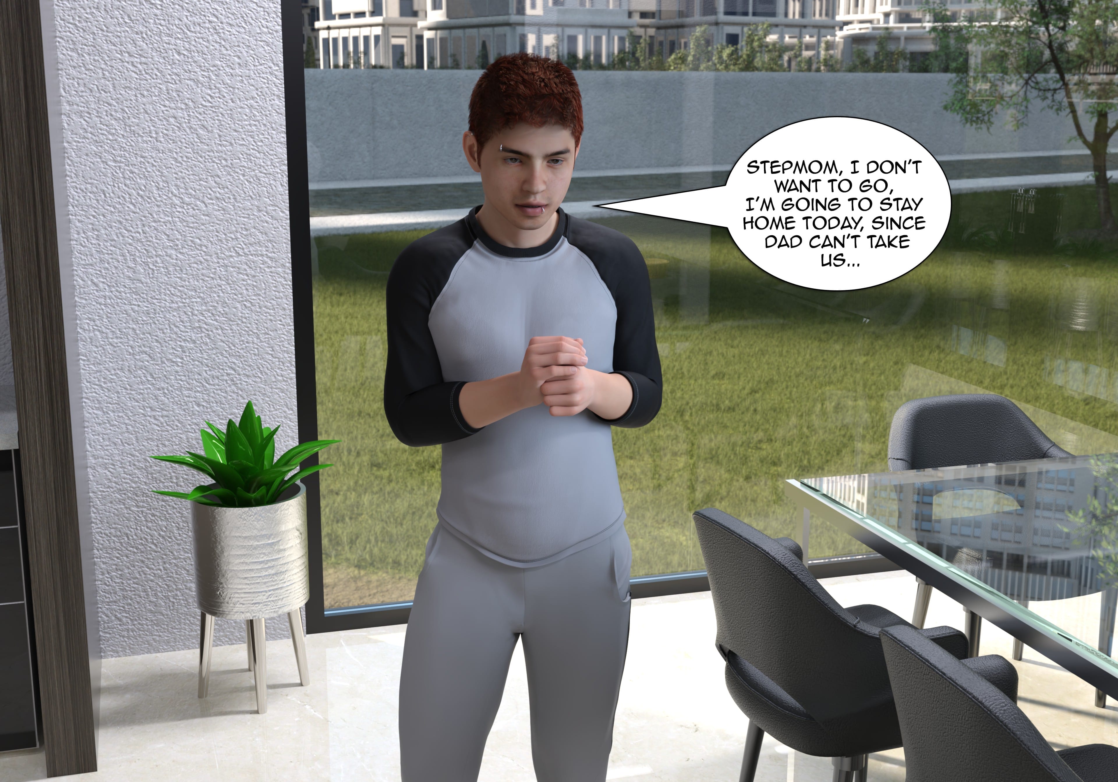 My Teacher Is My StepMom [Sr Pepper] - Chapter 1 — Page 45