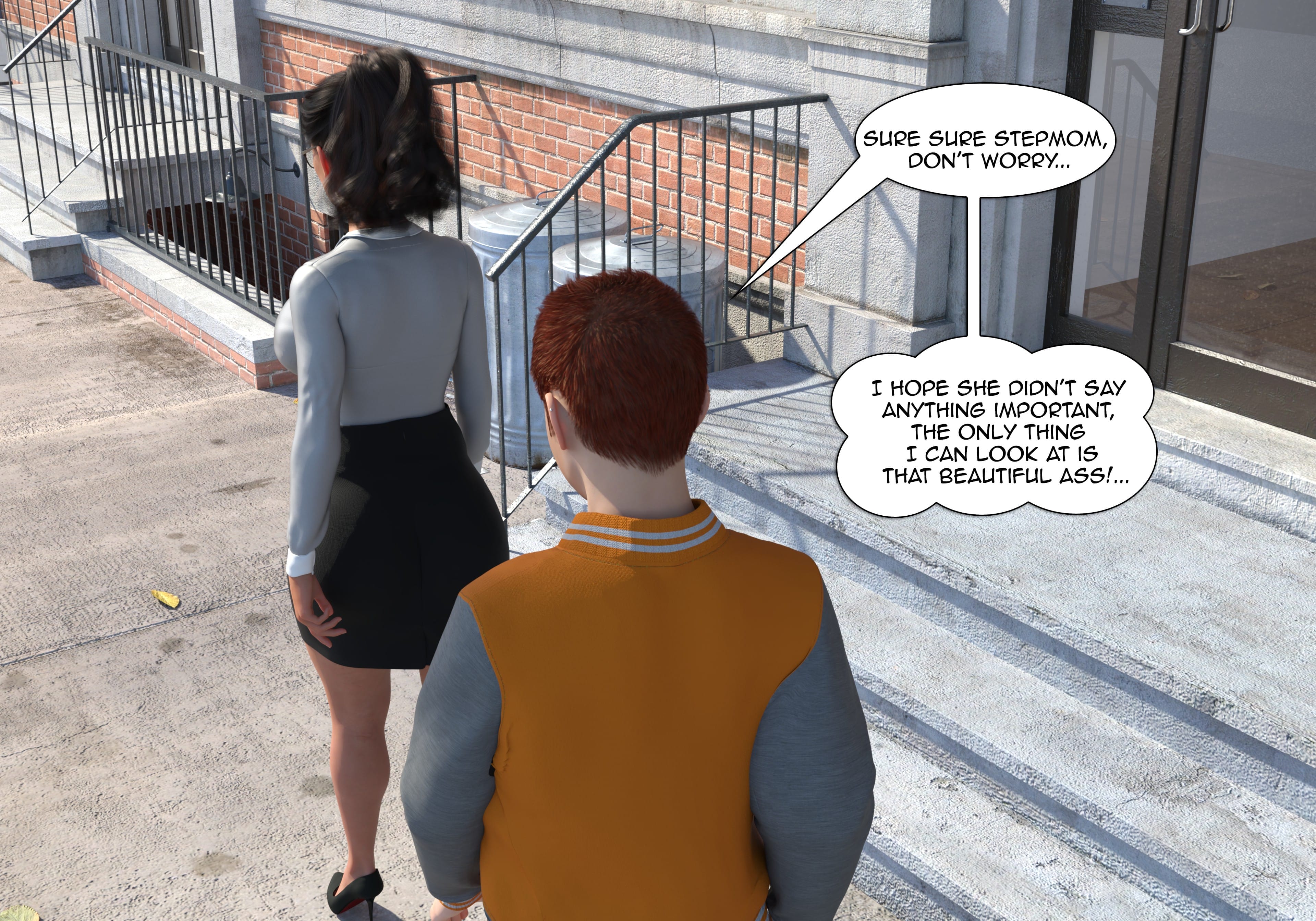 My Teacher Is My StepMom [Sr Pepper] - Chapter 1 — Page 54