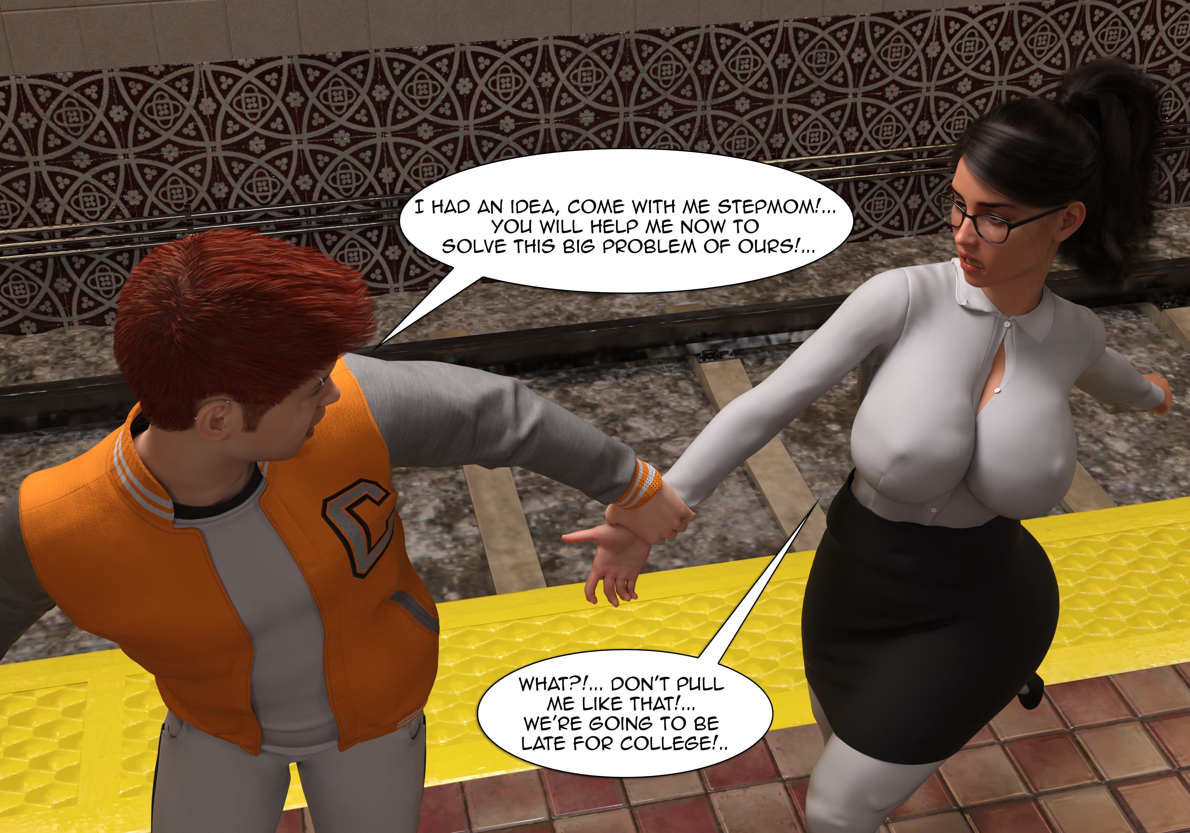 My Teacher Is My StepMom [Sr Pepper] - Chapter 1 — Page 92