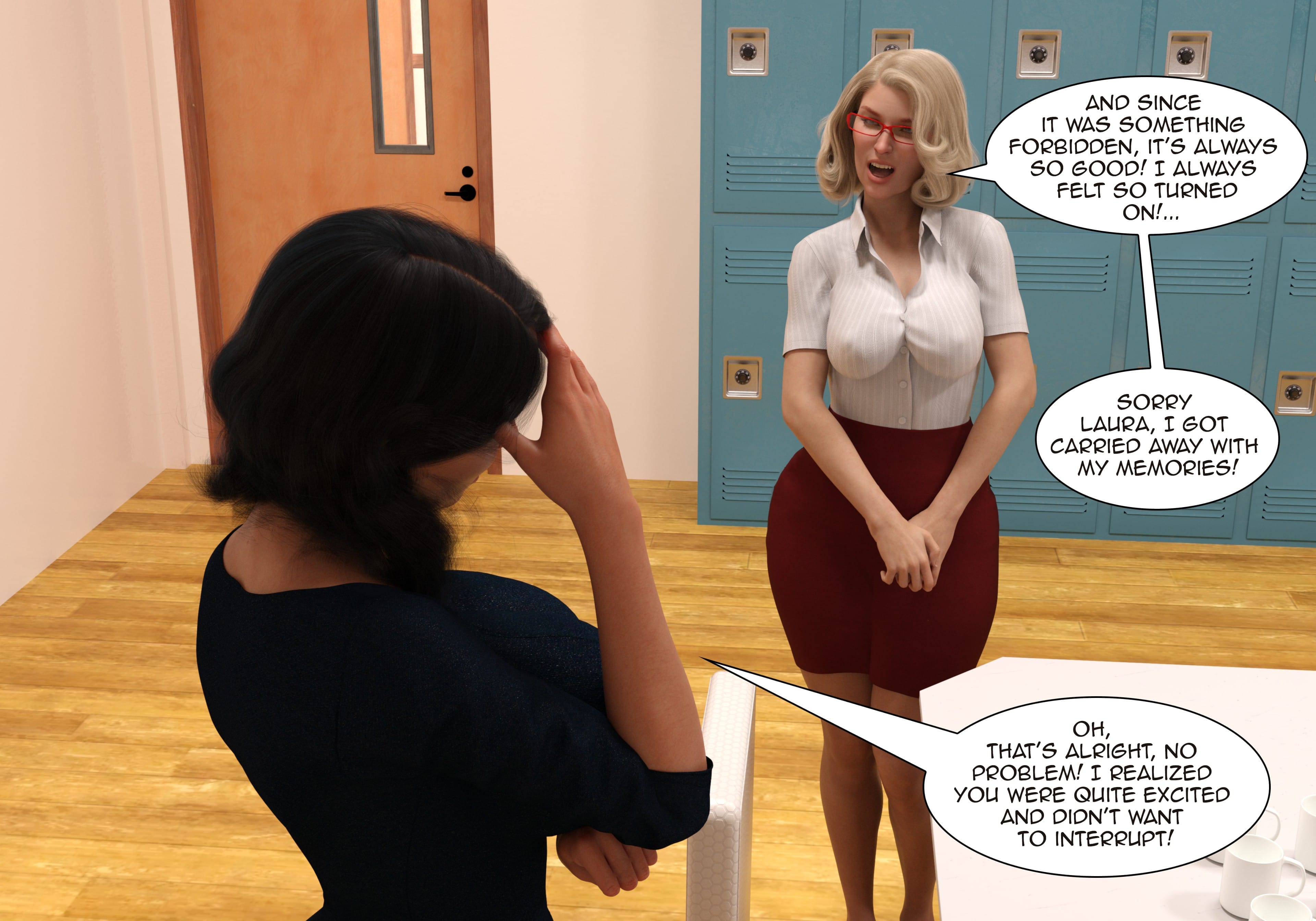 My Teacher Is My StepMom [Sr Pepper] - Chapter 2 — Page 100