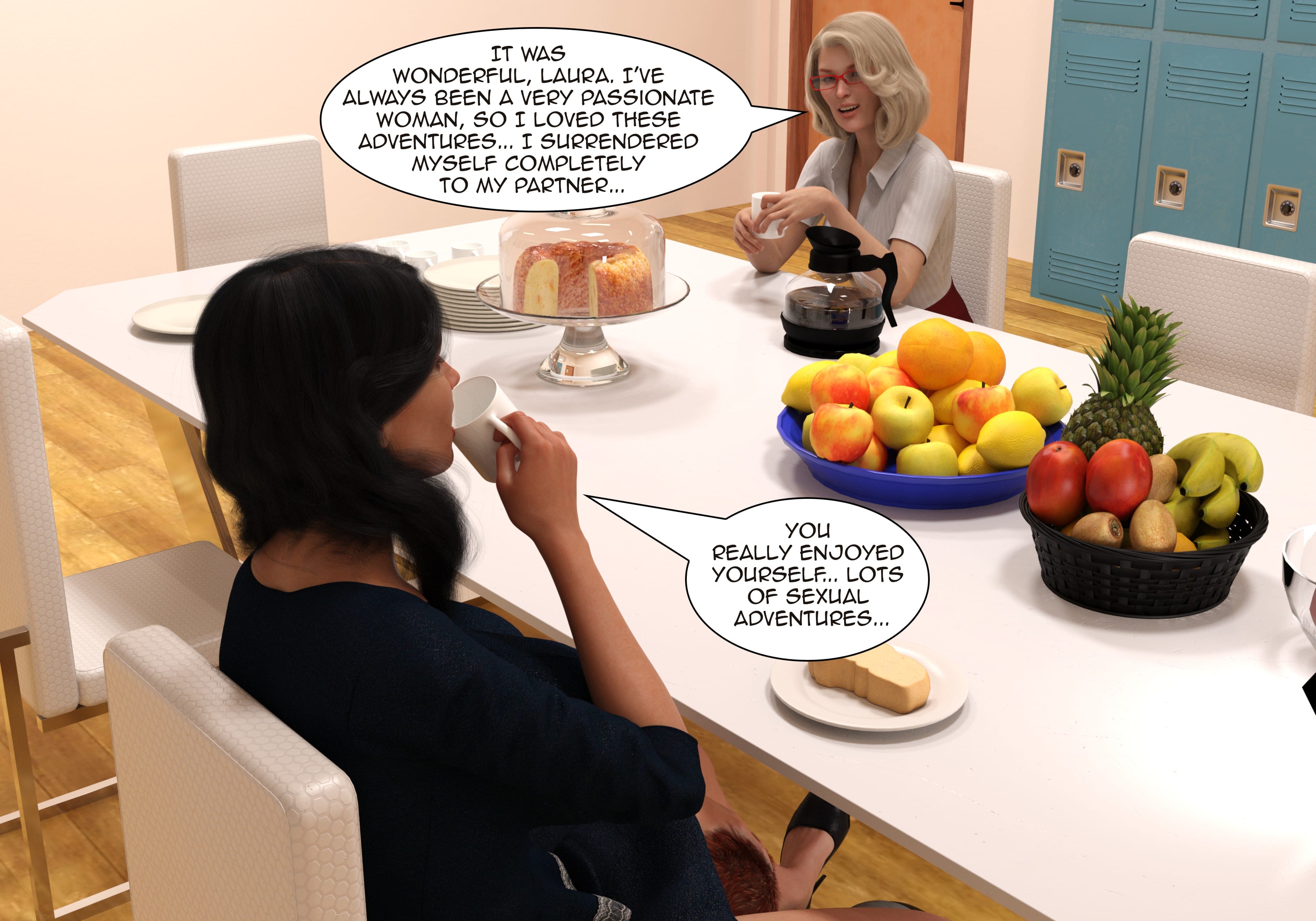 My Teacher Is My StepMom [Sr Pepper] - Chapter 2 — Page 126