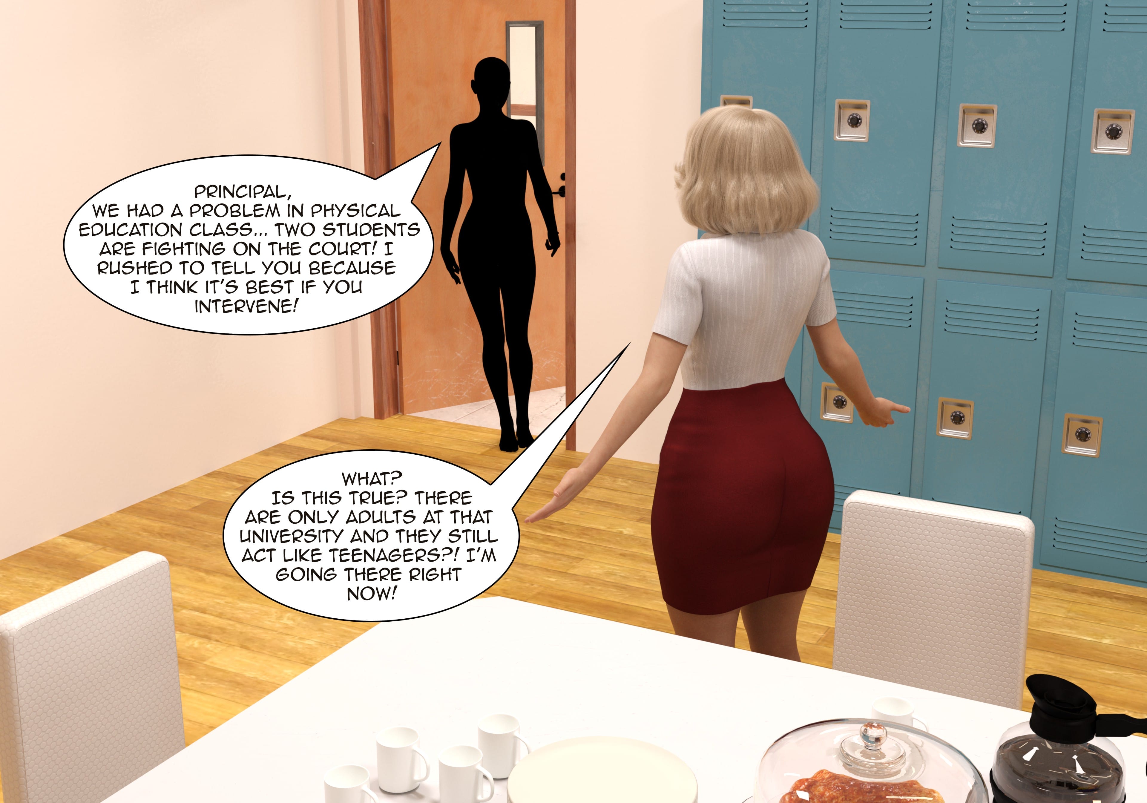 My Teacher Is My StepMom [Sr Pepper] - Chapter 2 — Page 130