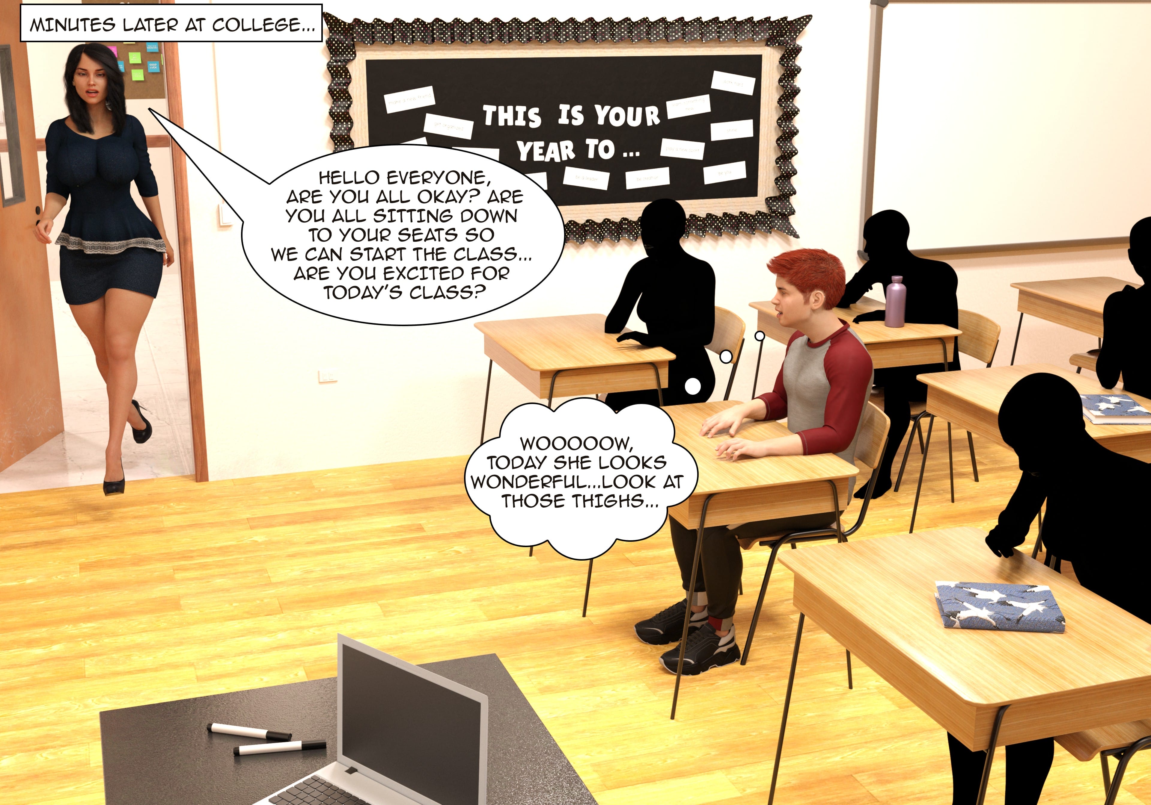 My Teacher Is My StepMom [Sr Pepper] - Chapter 2 — Page 50