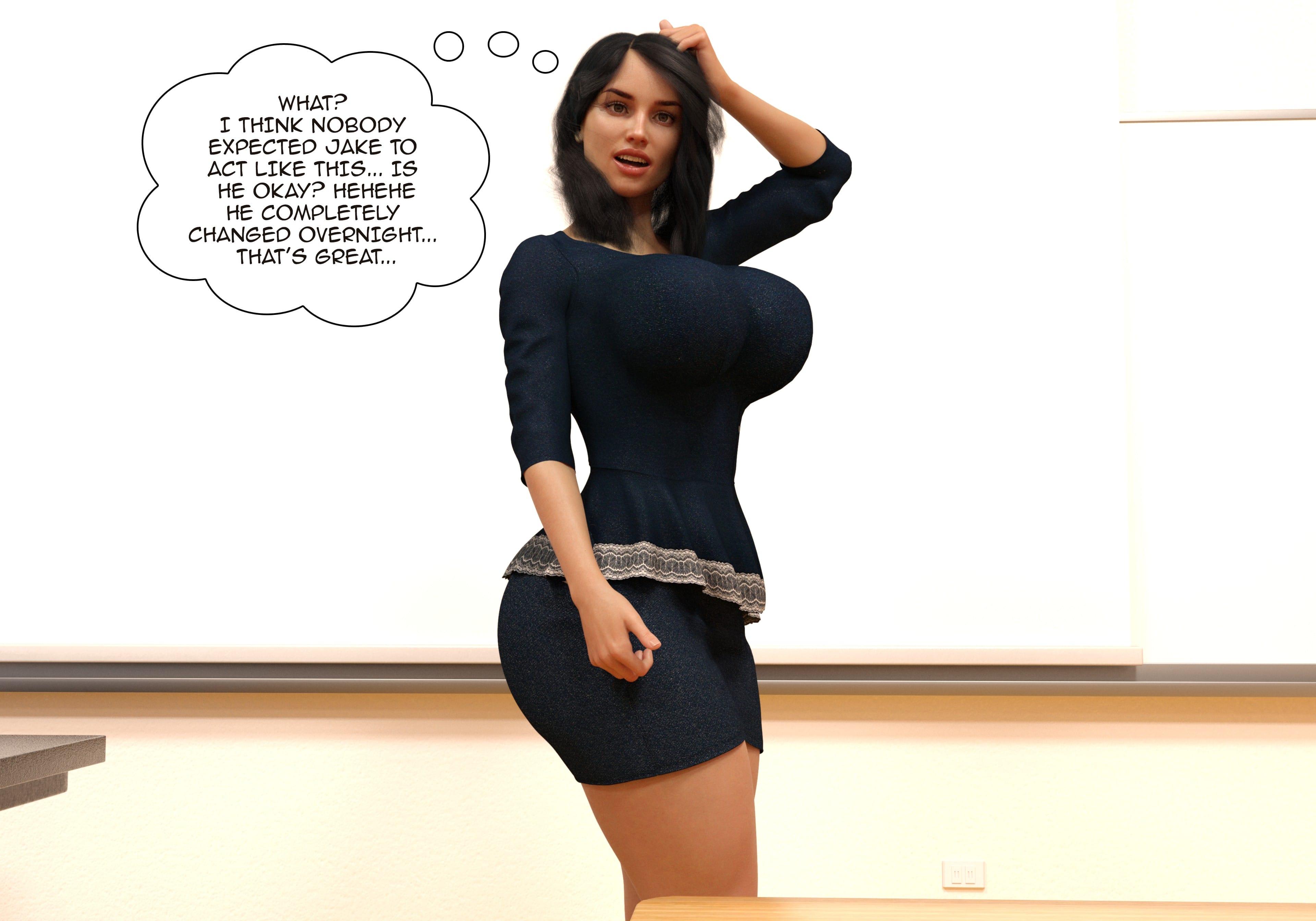 My Teacher Is My StepMom [Sr Pepper] - Chapter 2 — Page 57