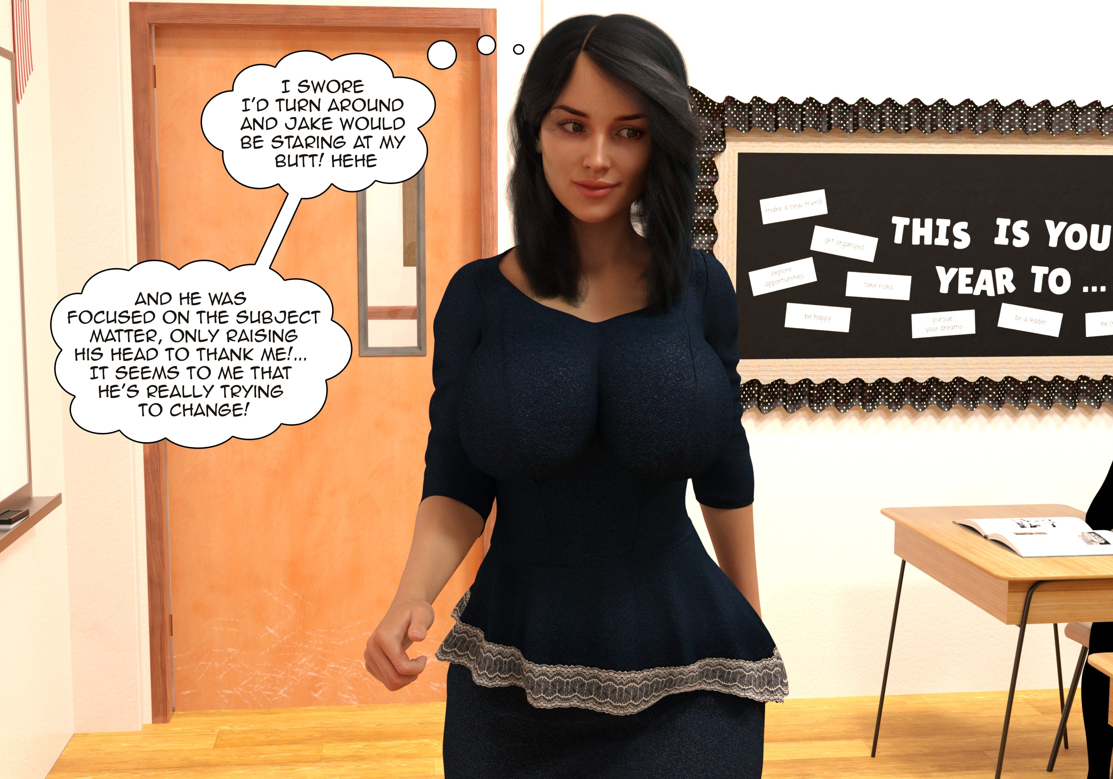 My Teacher Is My StepMom [Sr Pepper] - Chapter 2 — Page 73