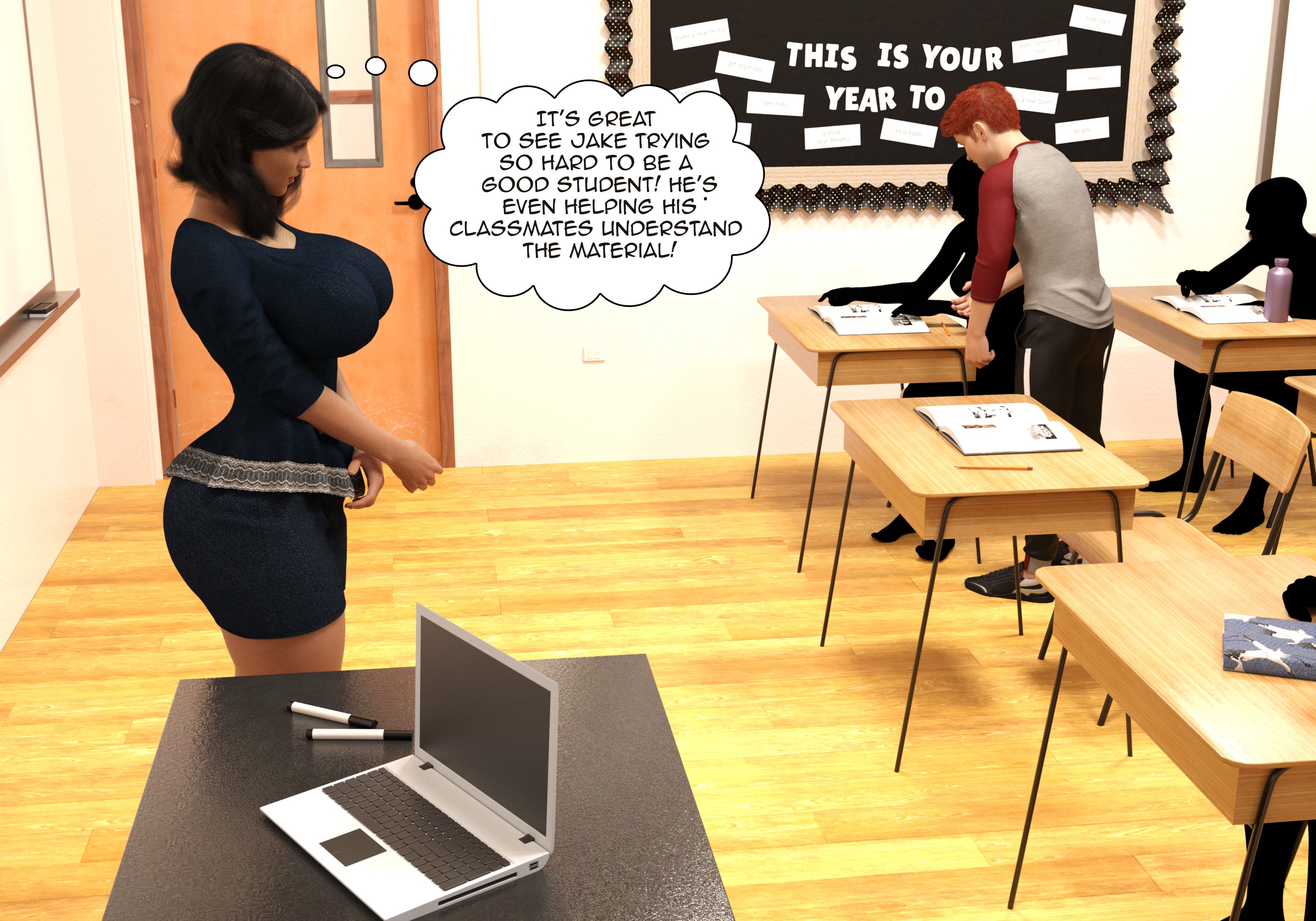My Teacher Is My StepMom [Sr Pepper] - Chapter 2 — Page 78
