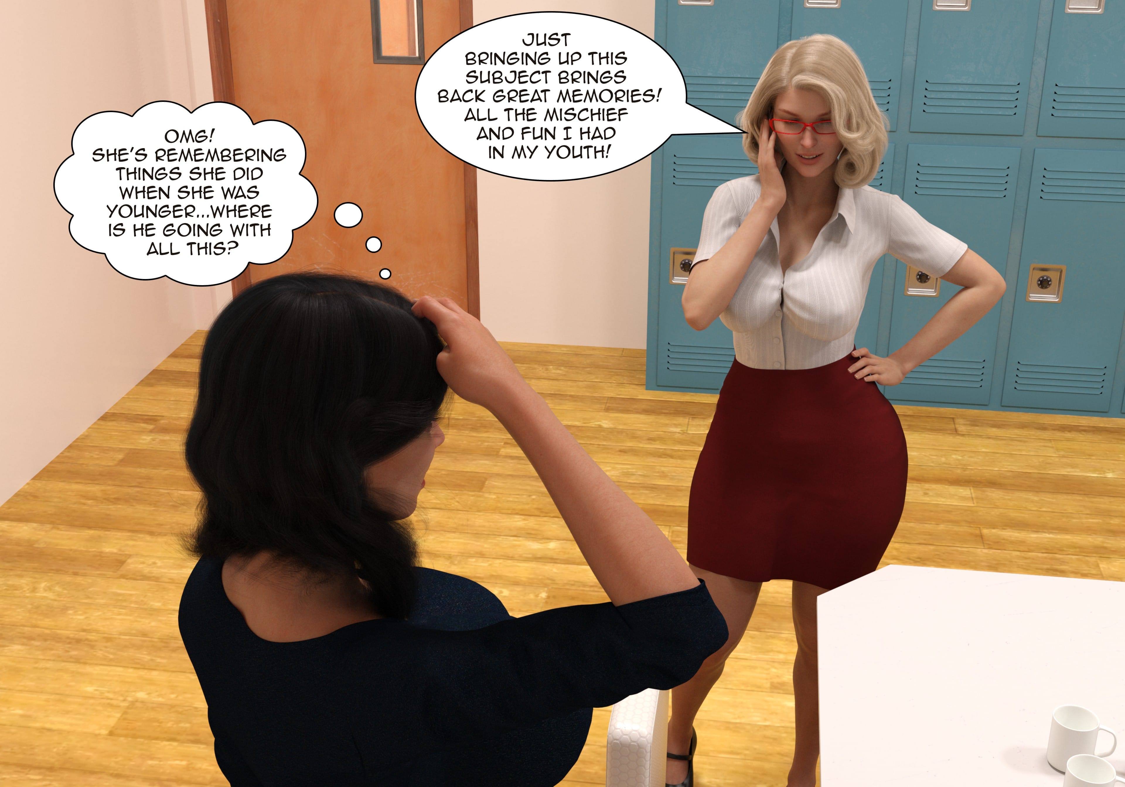My Teacher Is My StepMom [Sr Pepper] - Chapter 2 — Page 94