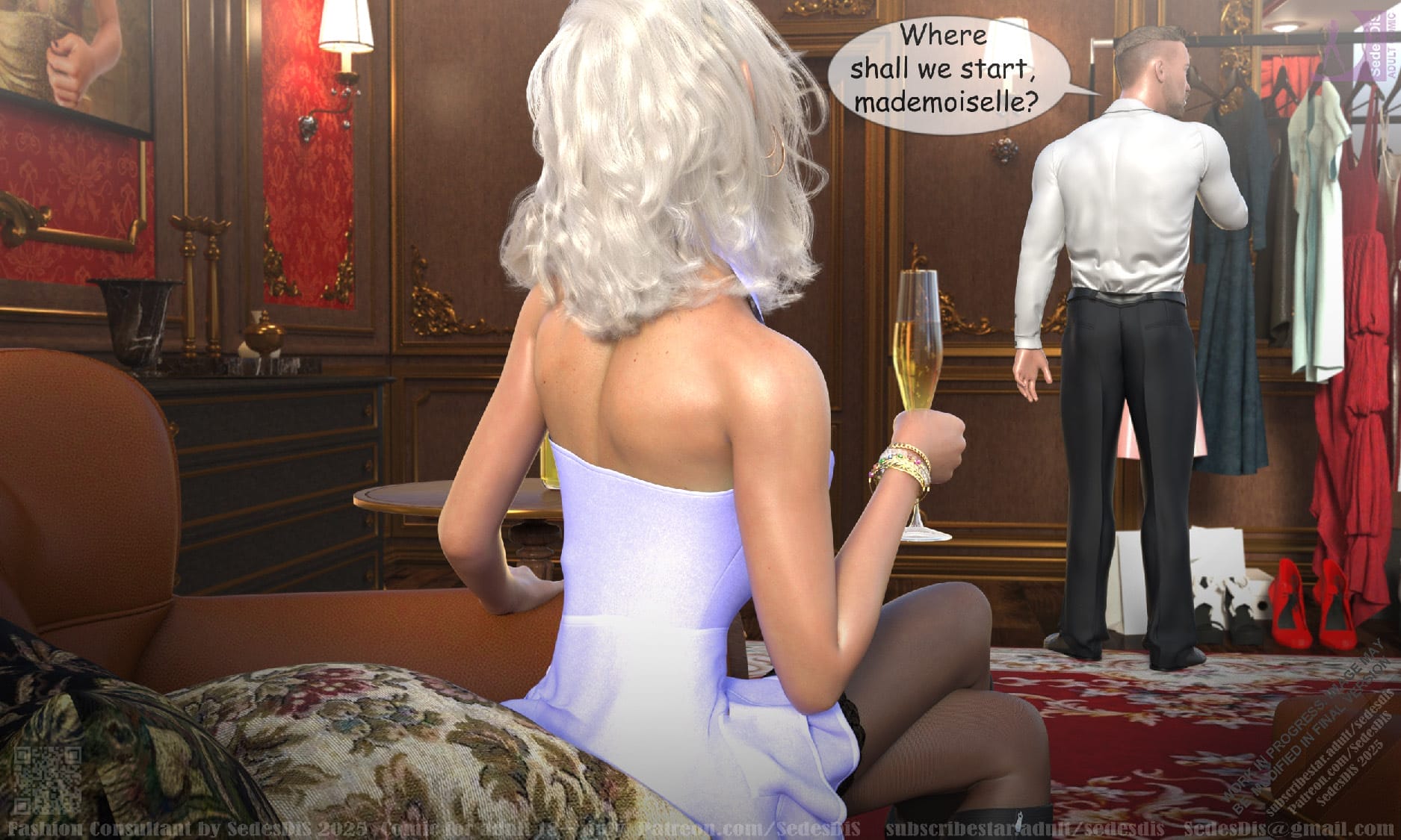 Fashion Consultant [SedesDiS] - Chapter 1 — Page 8