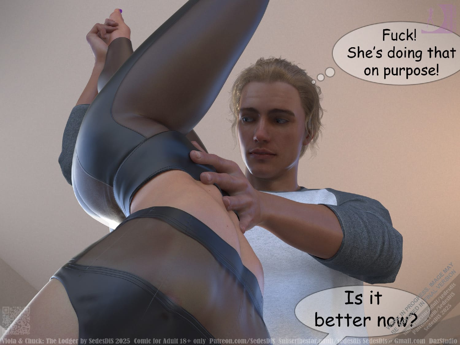 Viola & Chuck – The Lodger [SedesDiS] - Chapter 1 — Page 105