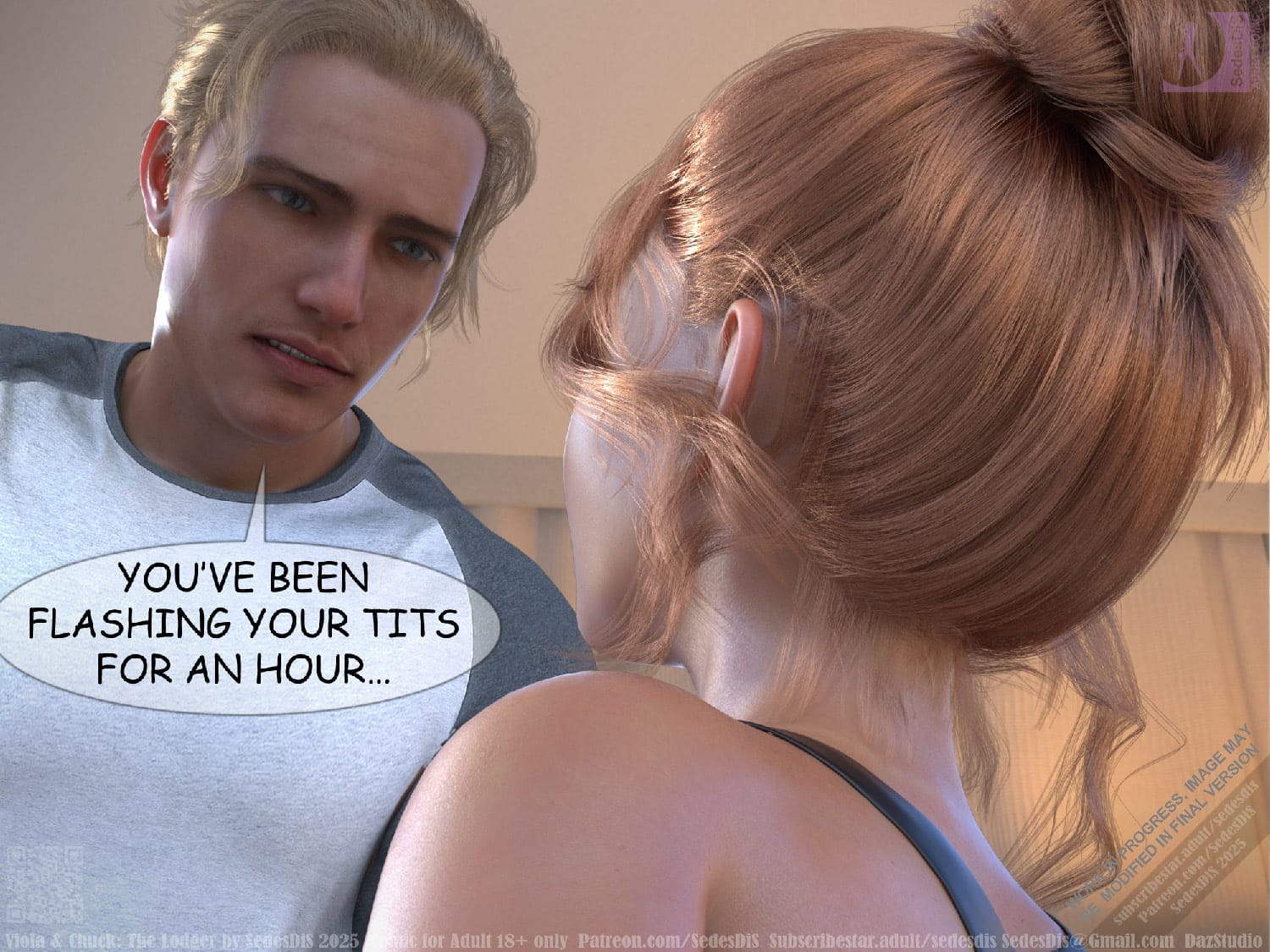 Viola & Chuck – The Lodger [SedesDiS] - Chapter 1 — Page 123