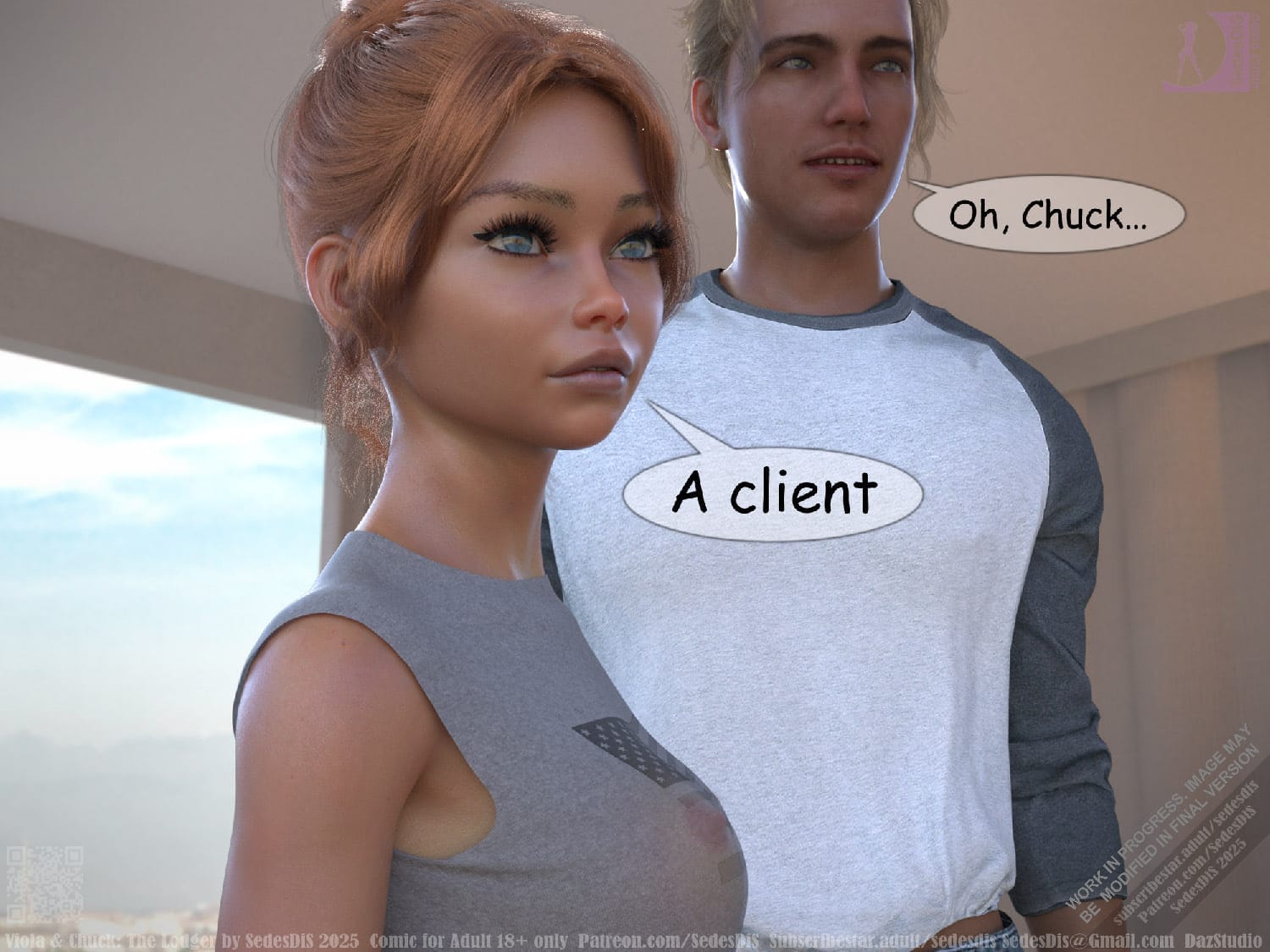 Viola & Chuck – The Lodger [SedesDiS] - Chapter 1 — Page 22