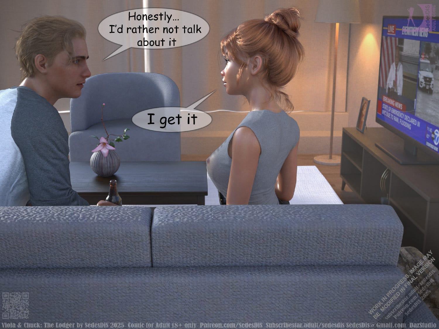 Viola & Chuck – The Lodger [SedesDiS] - Chapter 1 — Page 36