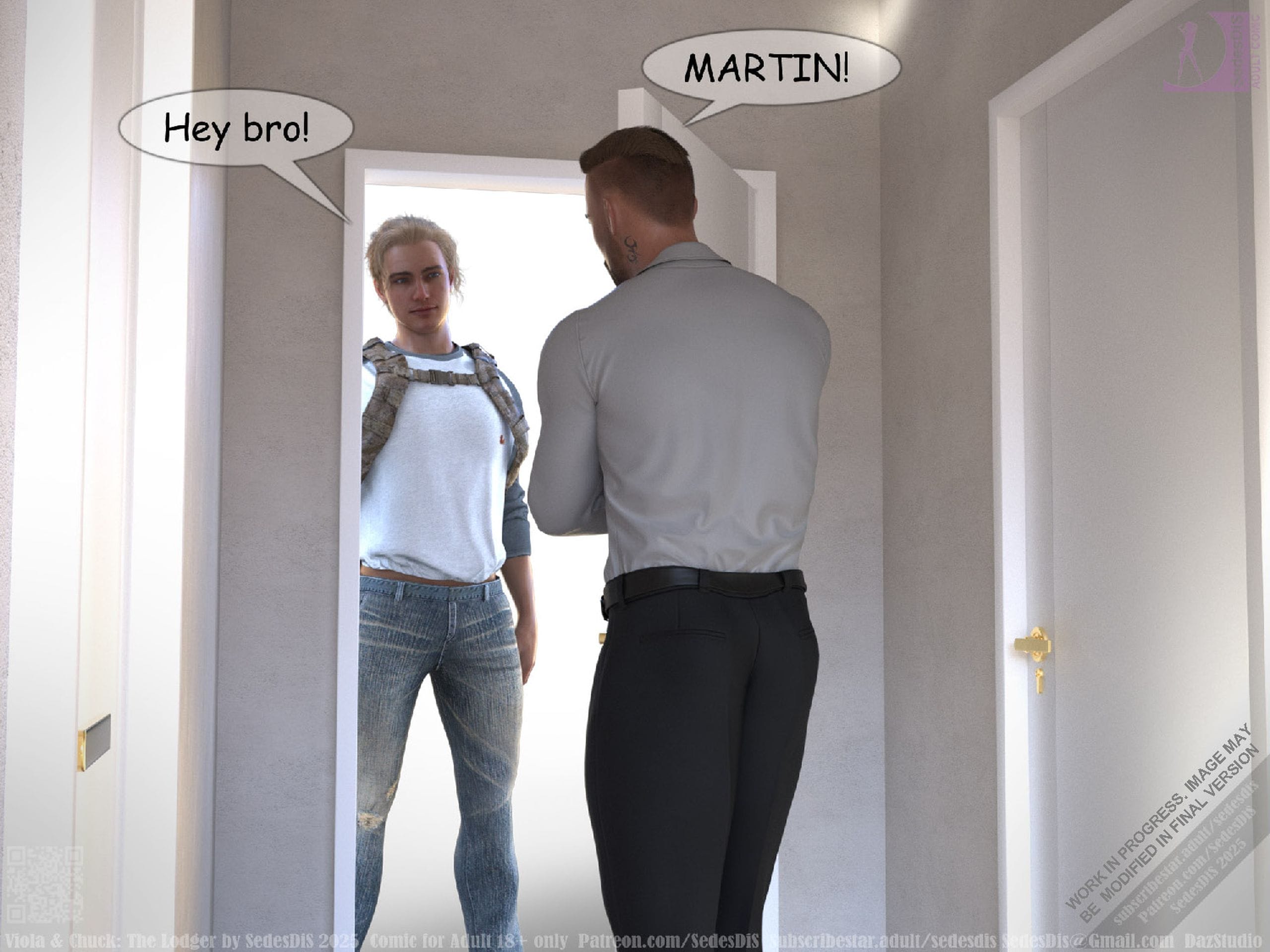 Viola & Chuck – The Lodger [SedesDiS] - Chapter 1 — Page 4