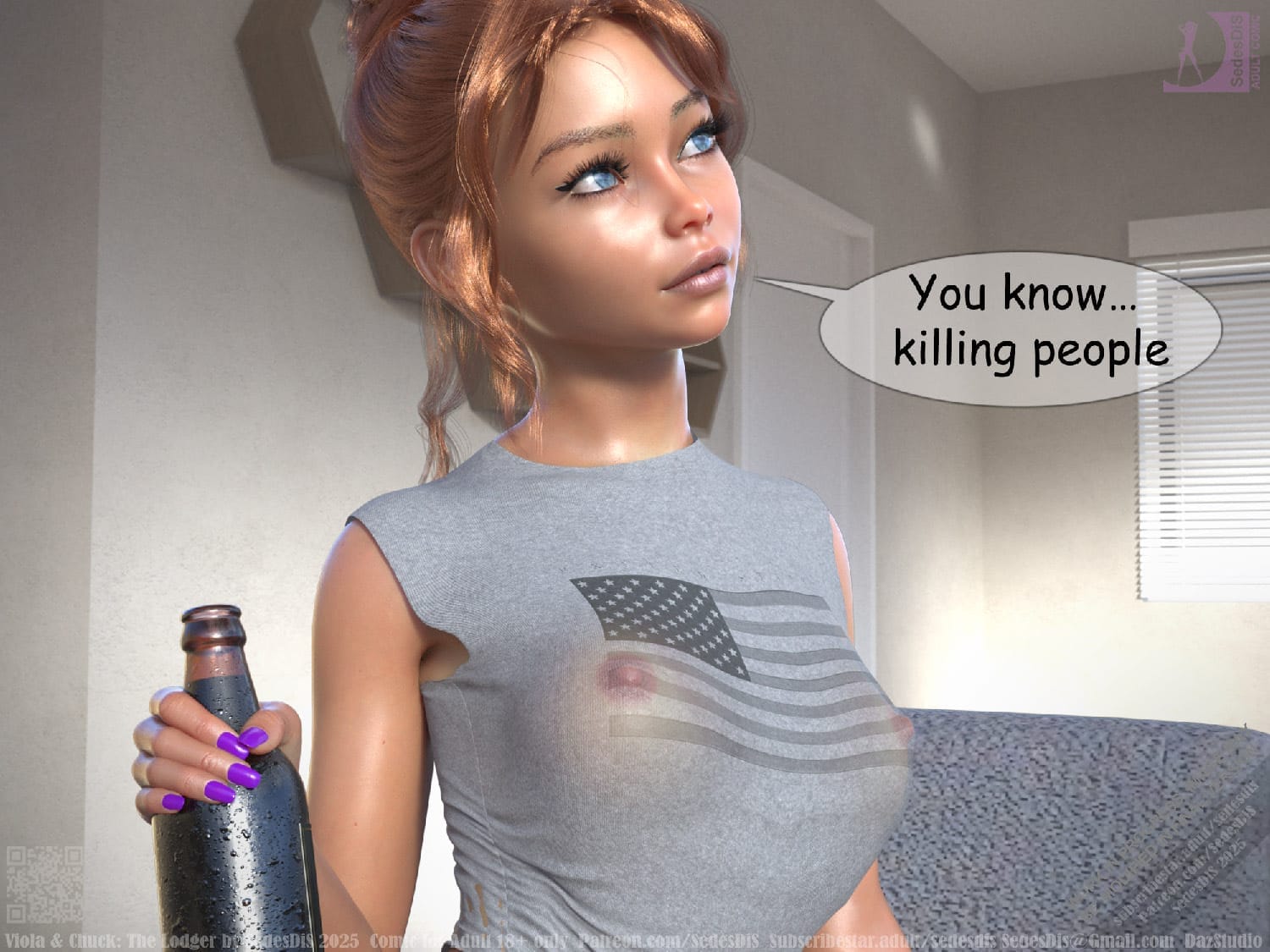 Viola & Chuck – The Lodger [SedesDiS] - Chapter 1 — Page 41