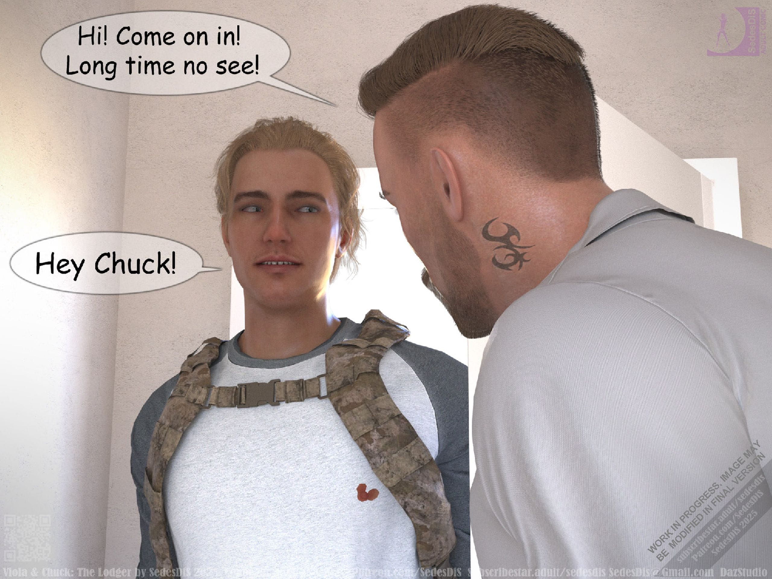 Viola & Chuck – The Lodger [SedesDiS] - Chapter 1 — Page 5