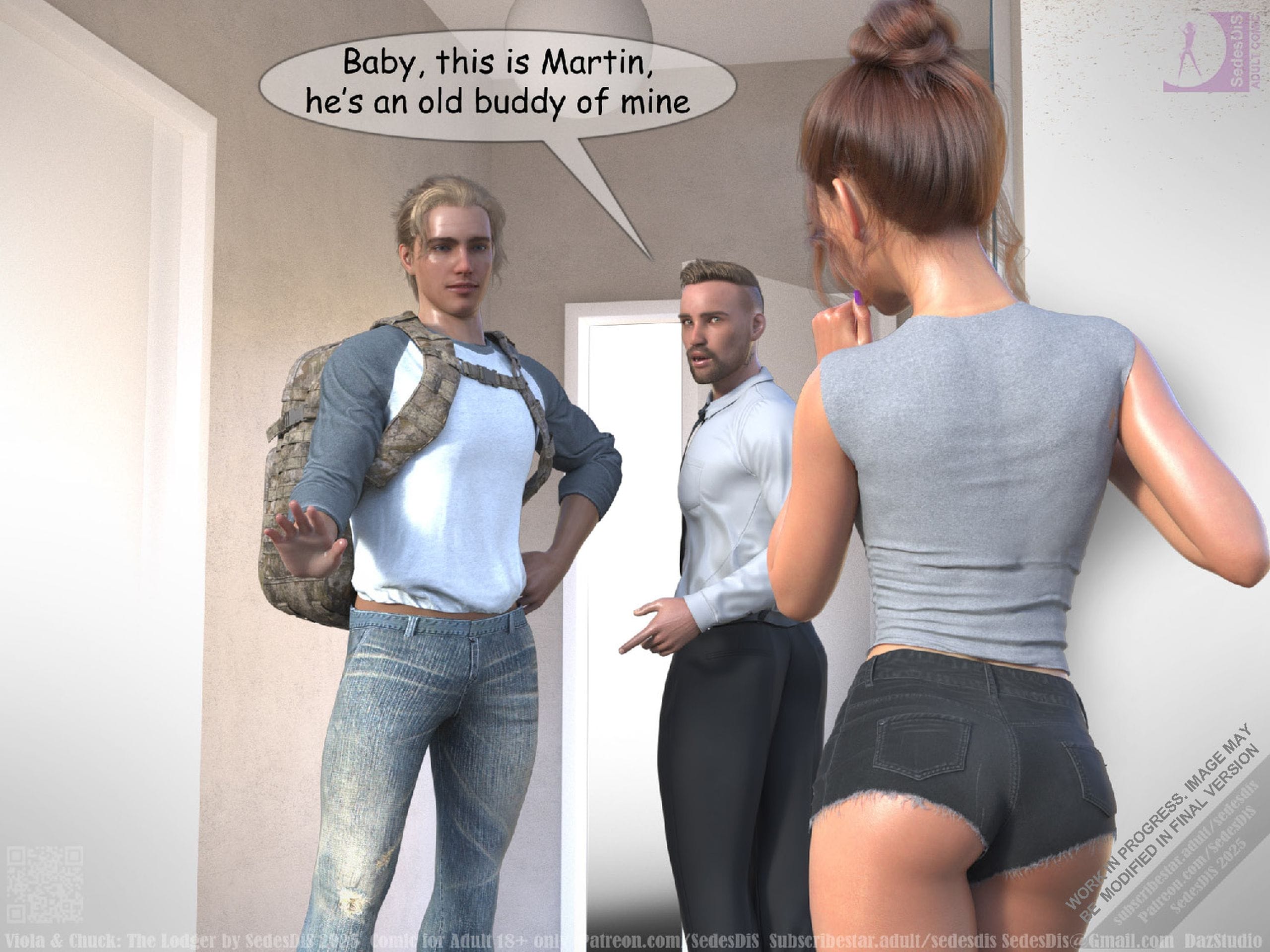 Viola & Chuck – The Lodger [SedesDiS] - Chapter 1 — Page 6