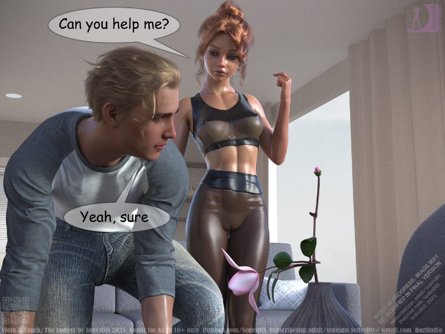 Viola & Chuck – The Lodger [SedesDiS] - Chapter 1 — Page 90