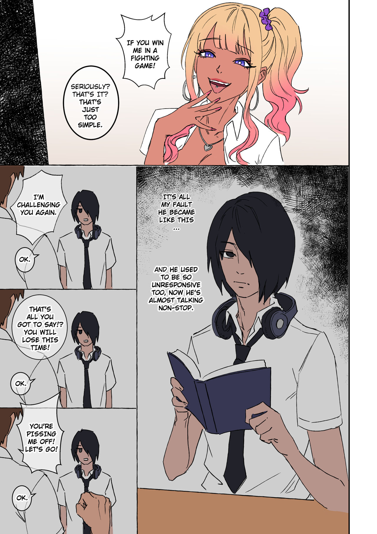 My Shy Best Friend Turned Into A Gal Girl And Wants Me To Fuck Her comic porn - Chapter 1 — Page 13