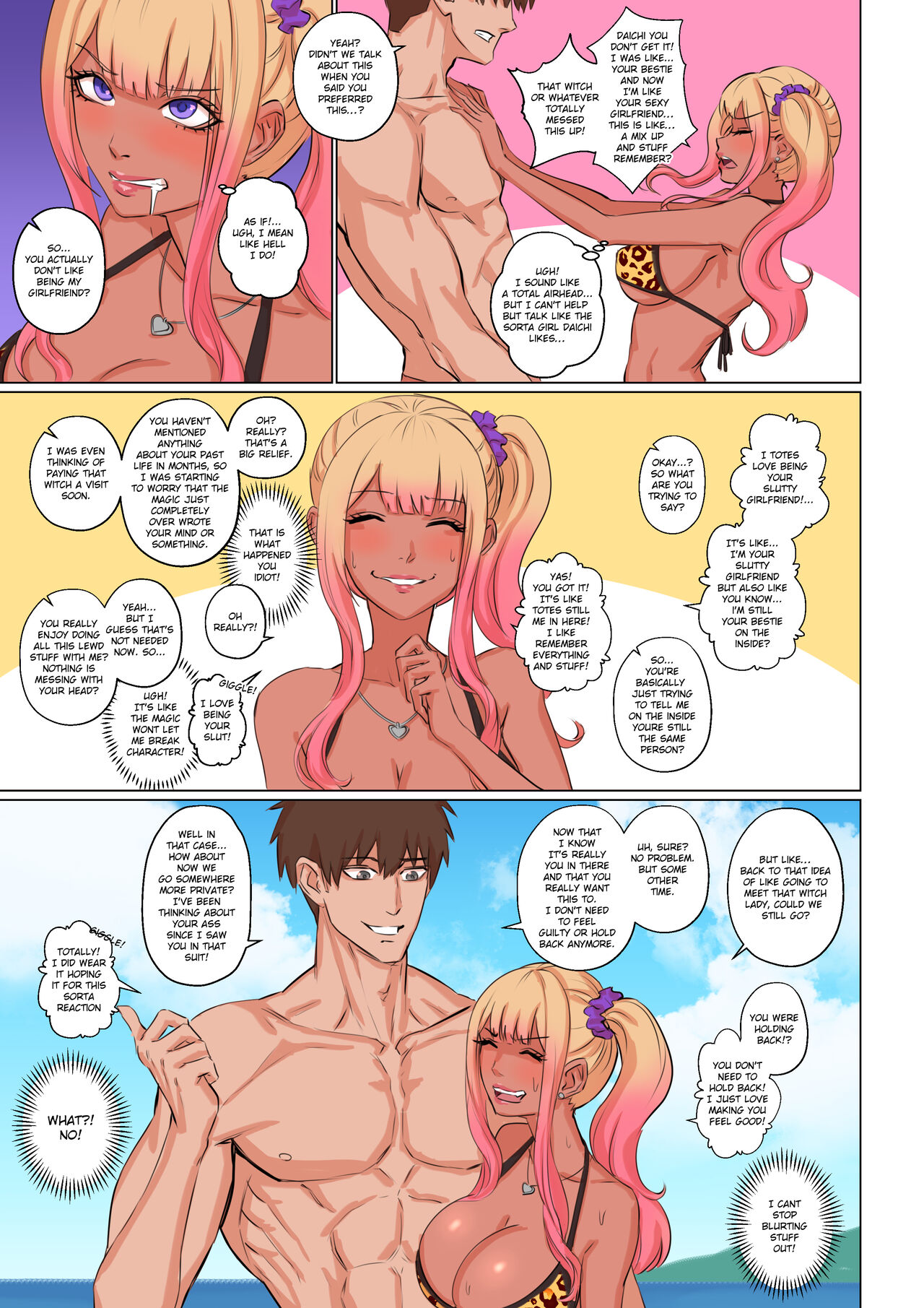 My Shy Best Friend Turned Into A Gal Girl And Wants Me To Fuck Her comic porn - Chapter 1 — Page 39