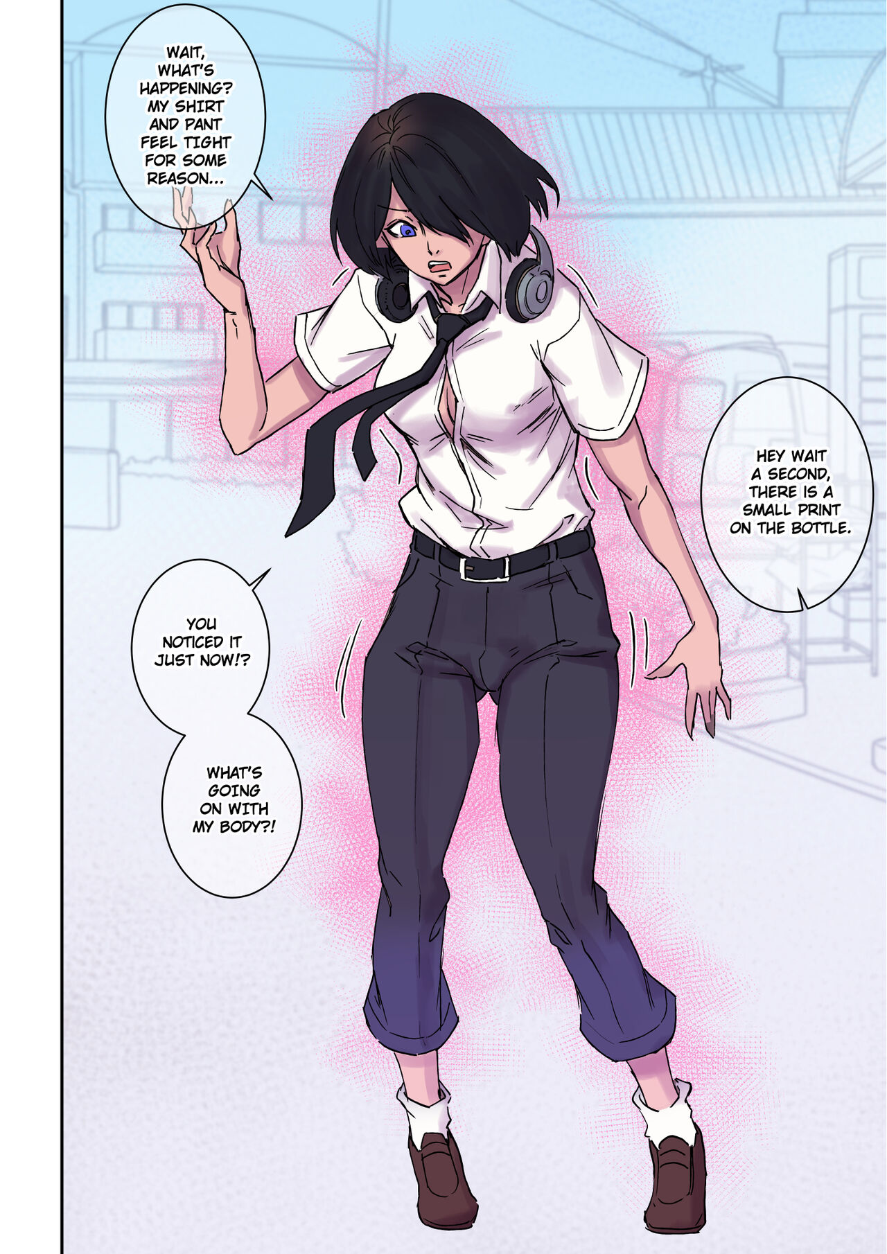 My Shy Best Friend Turned Into A Gal Girl And Wants Me To Fuck Her comic porn - Chapter 1 — Page 4