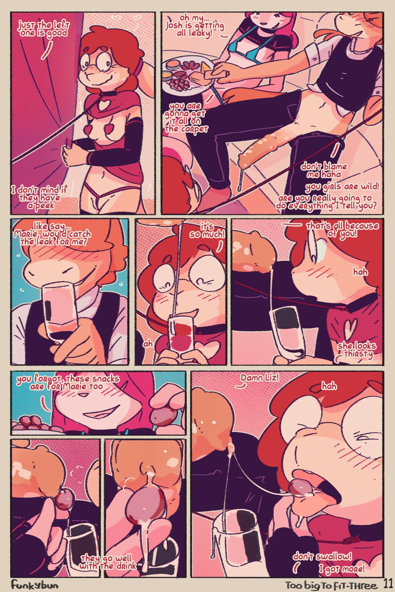 Too Big To Fit 3 comic porn - Chapter 3 — Page 11