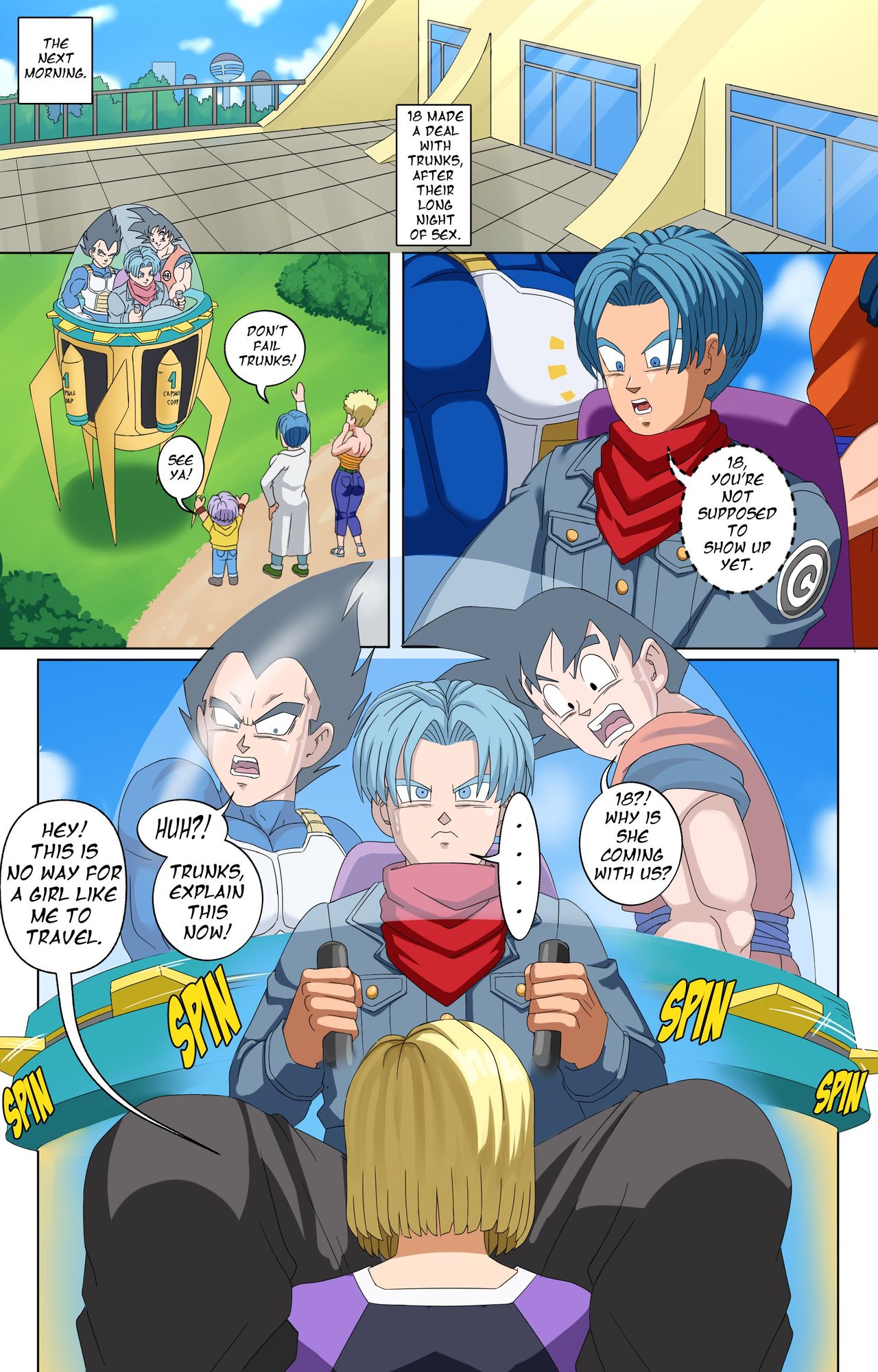 Meeting Android 18 Yet Again Full & Text Less comic porn - Chapter 18 — Page 23