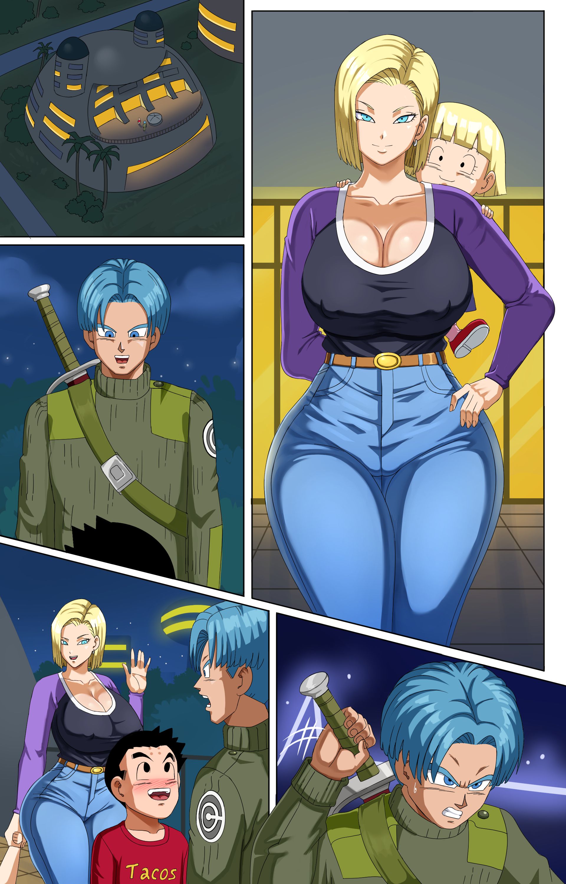 Meeting Android 18 Yet Again Full & Text Less comic porn - Chapter 18 — Page 25