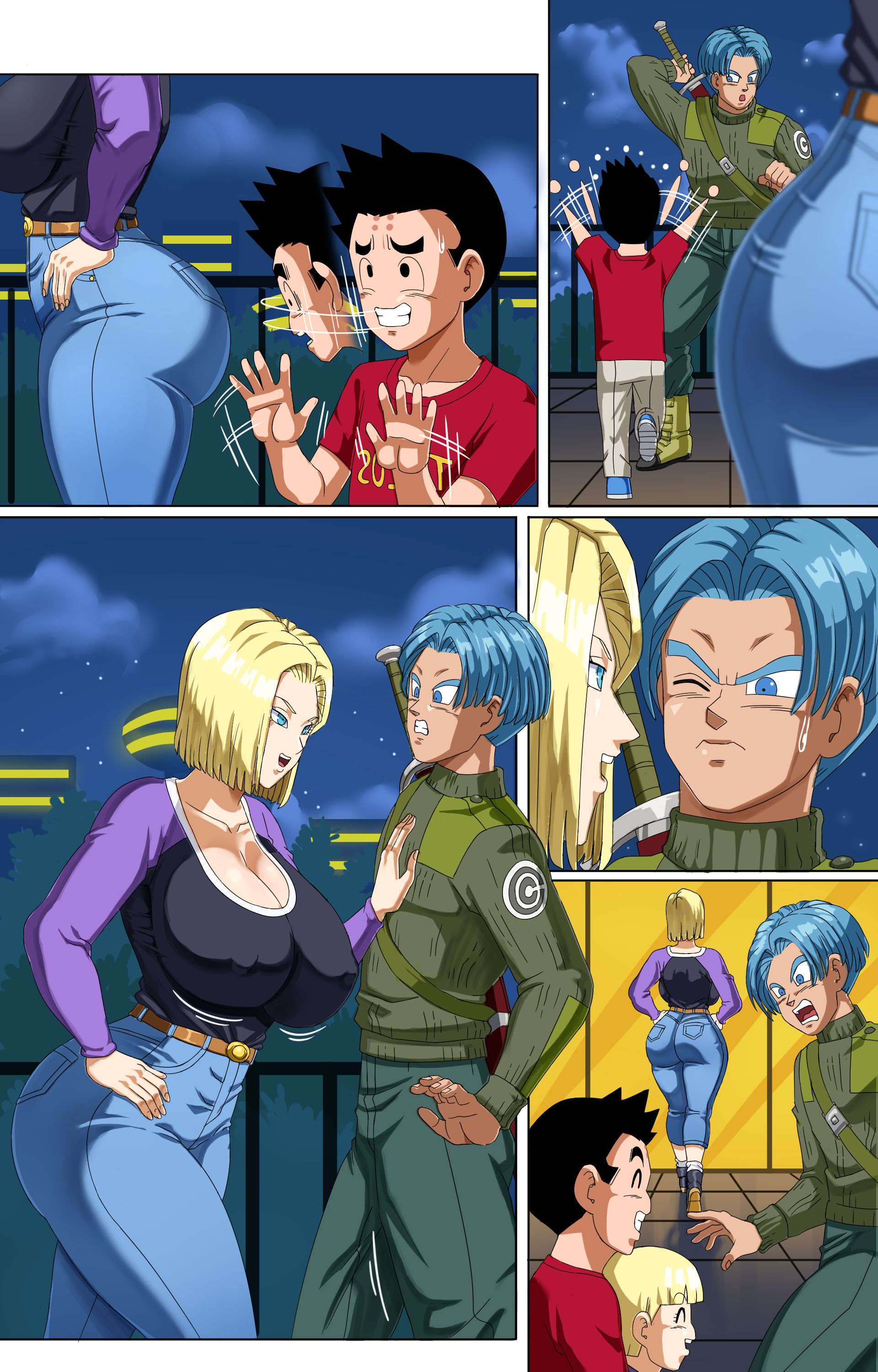 Meeting Android 18 Yet Again Full & Text Less comic porn - Chapter 18 — Page 26