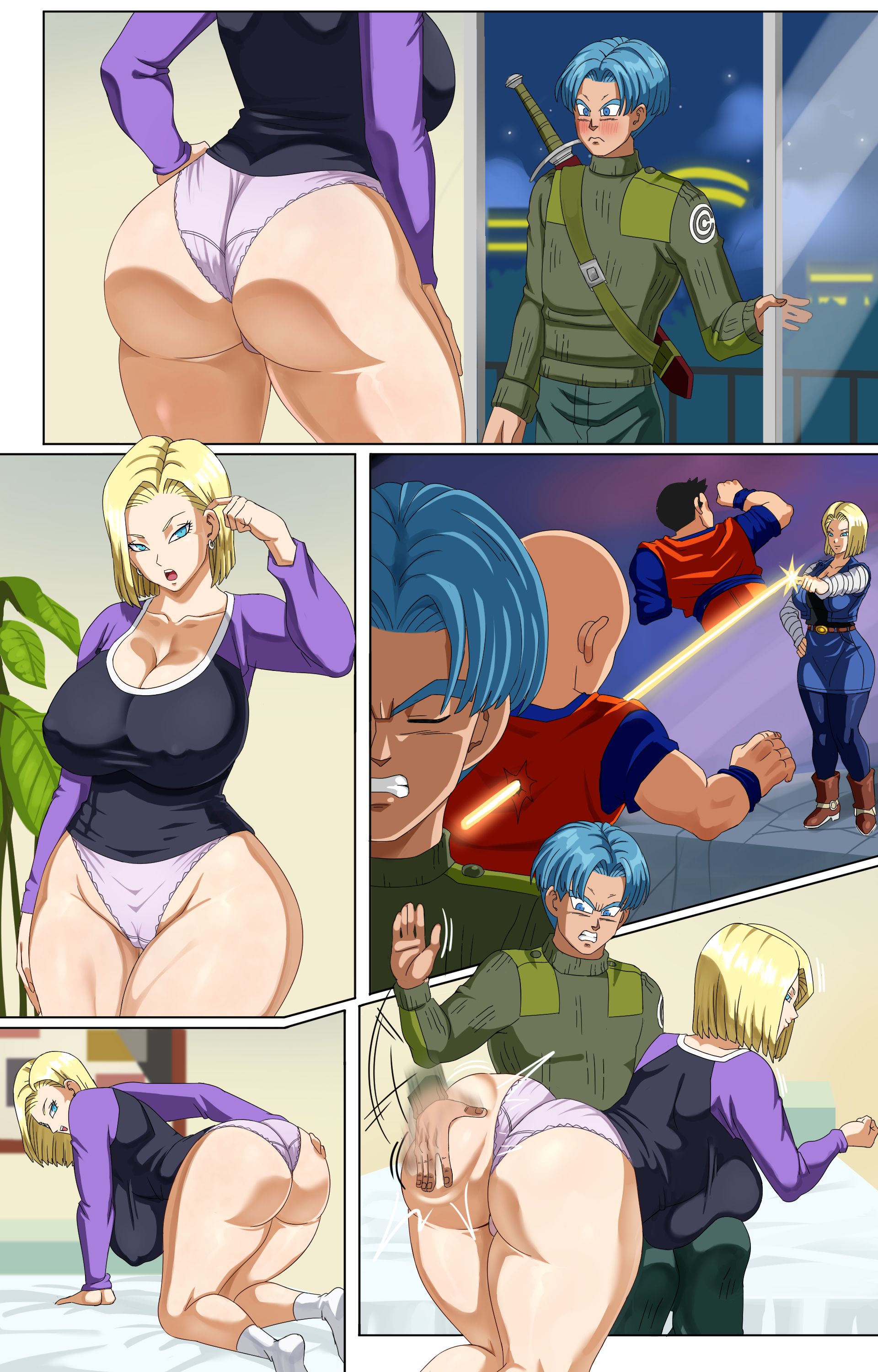 Meeting Android 18 Yet Again Full & Text Less comic porn - Chapter 18 — Page 27