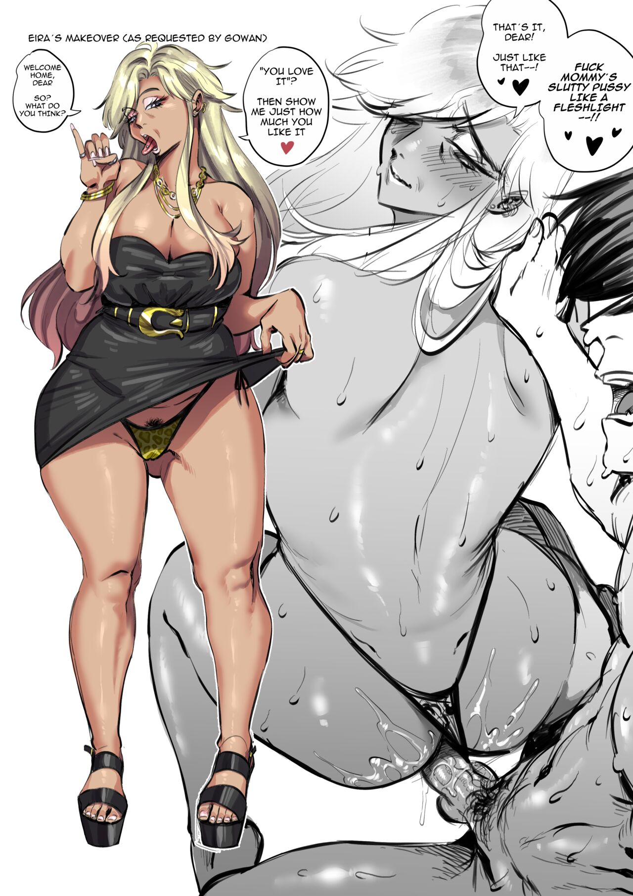 A Strict Mother's Daily Routine comic porn - Chapter 1 — Page 17