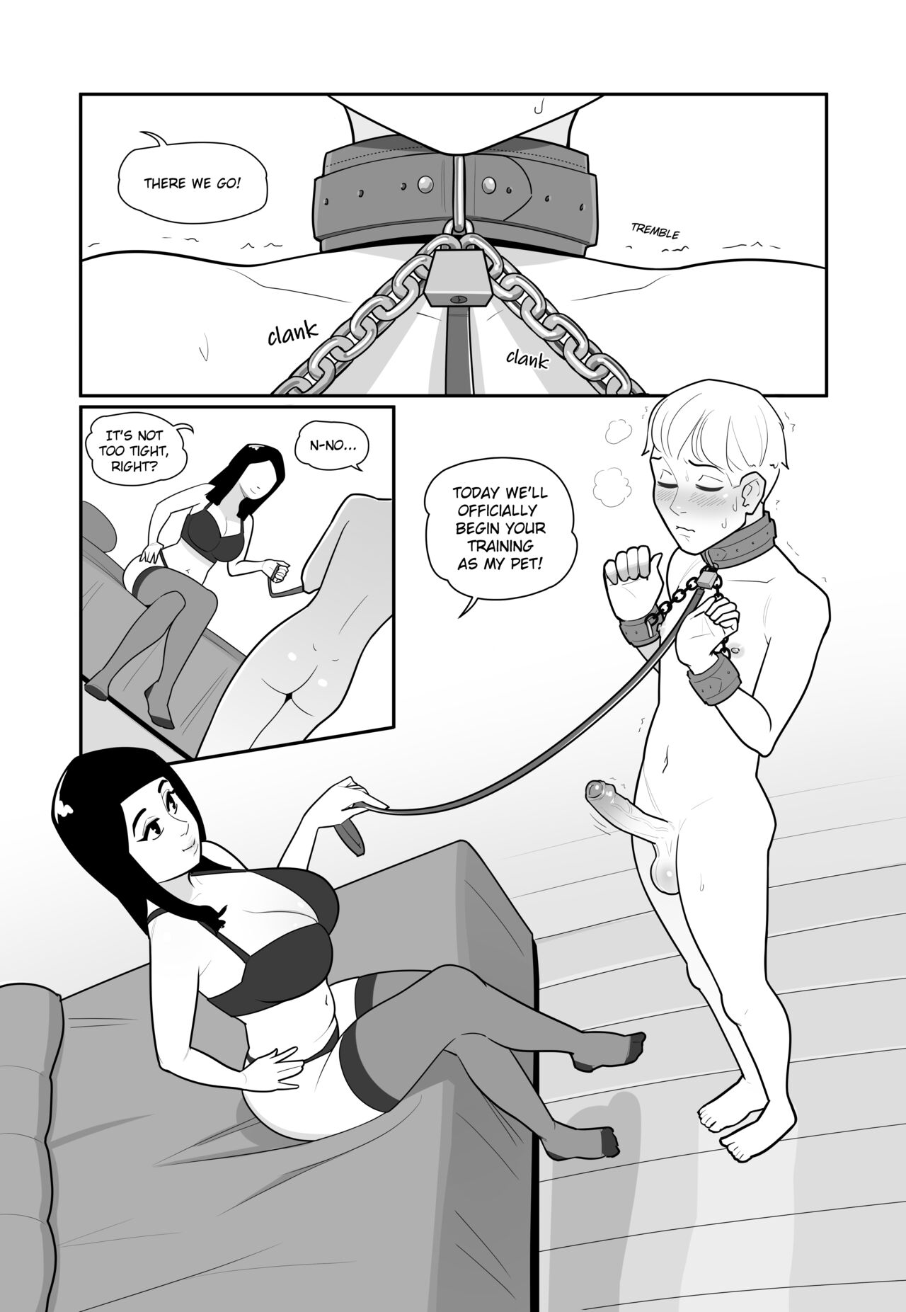 My Boyfriend Is My Pet comic porn - Chapter 1 — Page 11