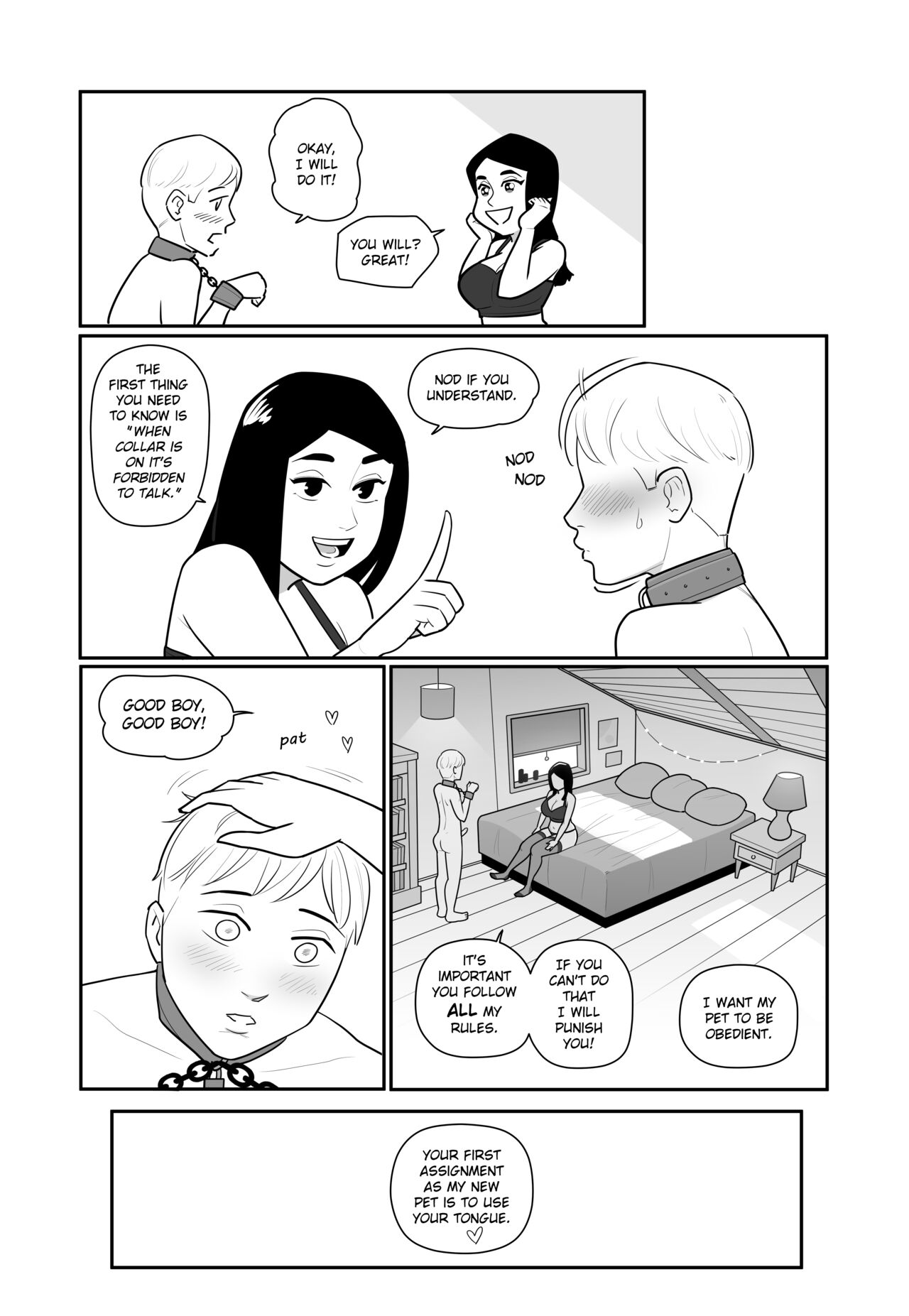 My Boyfriend Is My Pet comic porn - Chapter 1 — Page 14