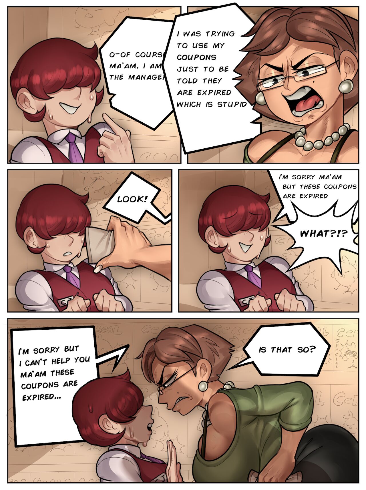 Little Manager comic porn - Chapter 1 — Page 4