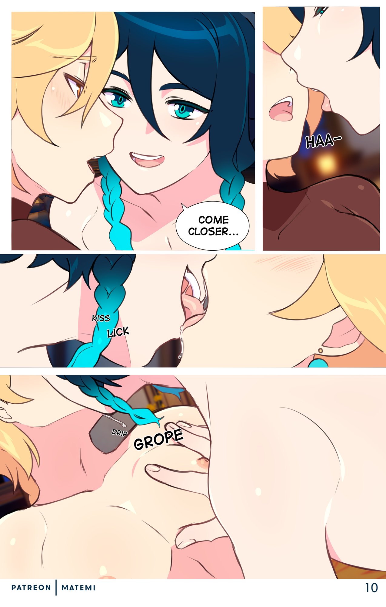 Venti x Aether comic porn - Chapter 1 — Page 10