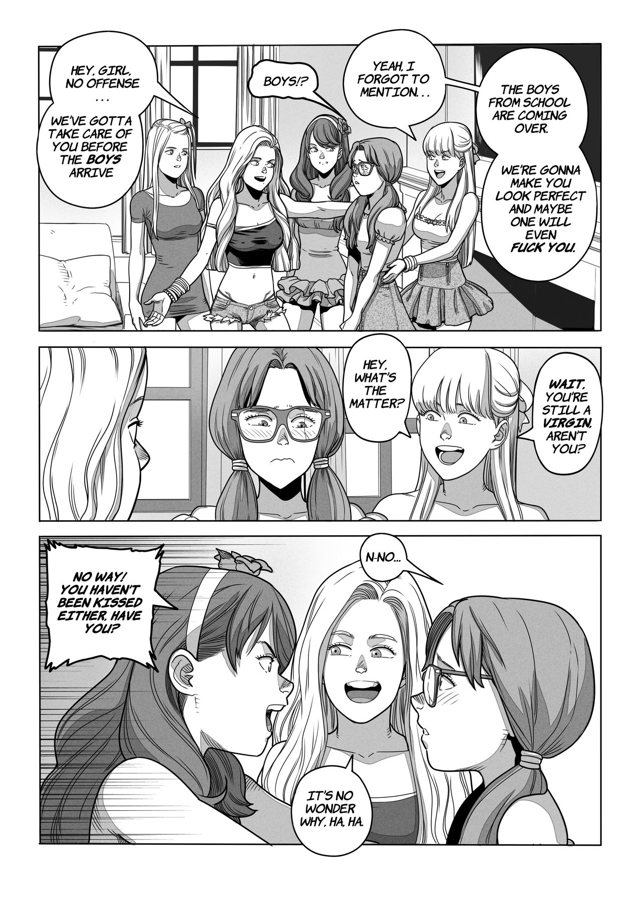 NILF 1 – Nerd I'd Like To Fuck comic porn - Chapter 1 — Page 10