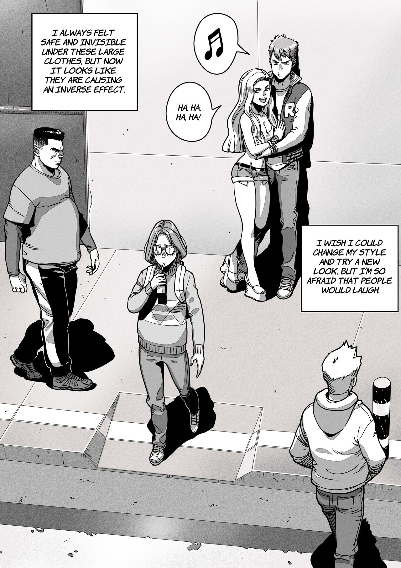 NILF 1 – Nerd I'd Like To Fuck comic porn - Chapter 1 — Page 4