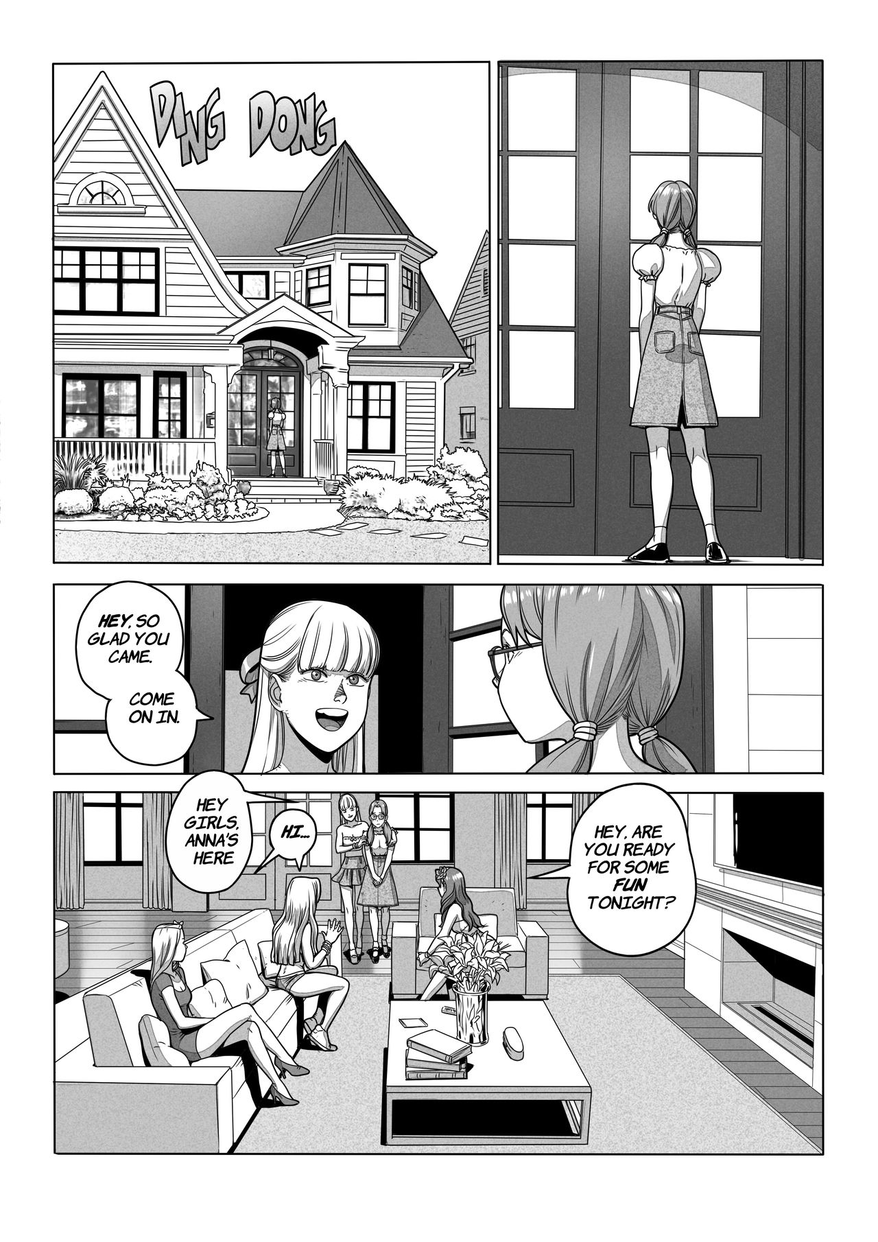 NILF 1 – Nerd I'd Like To Fuck comic porn - Chapter 1 — Page 9