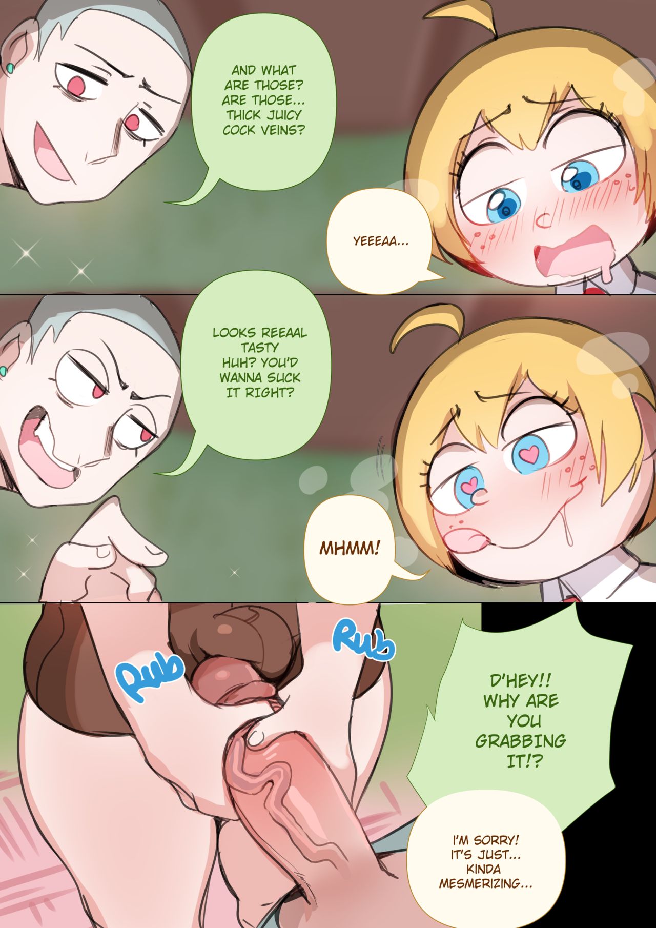Bikini's Bottom comic porn - Chapter 1 — Page 12