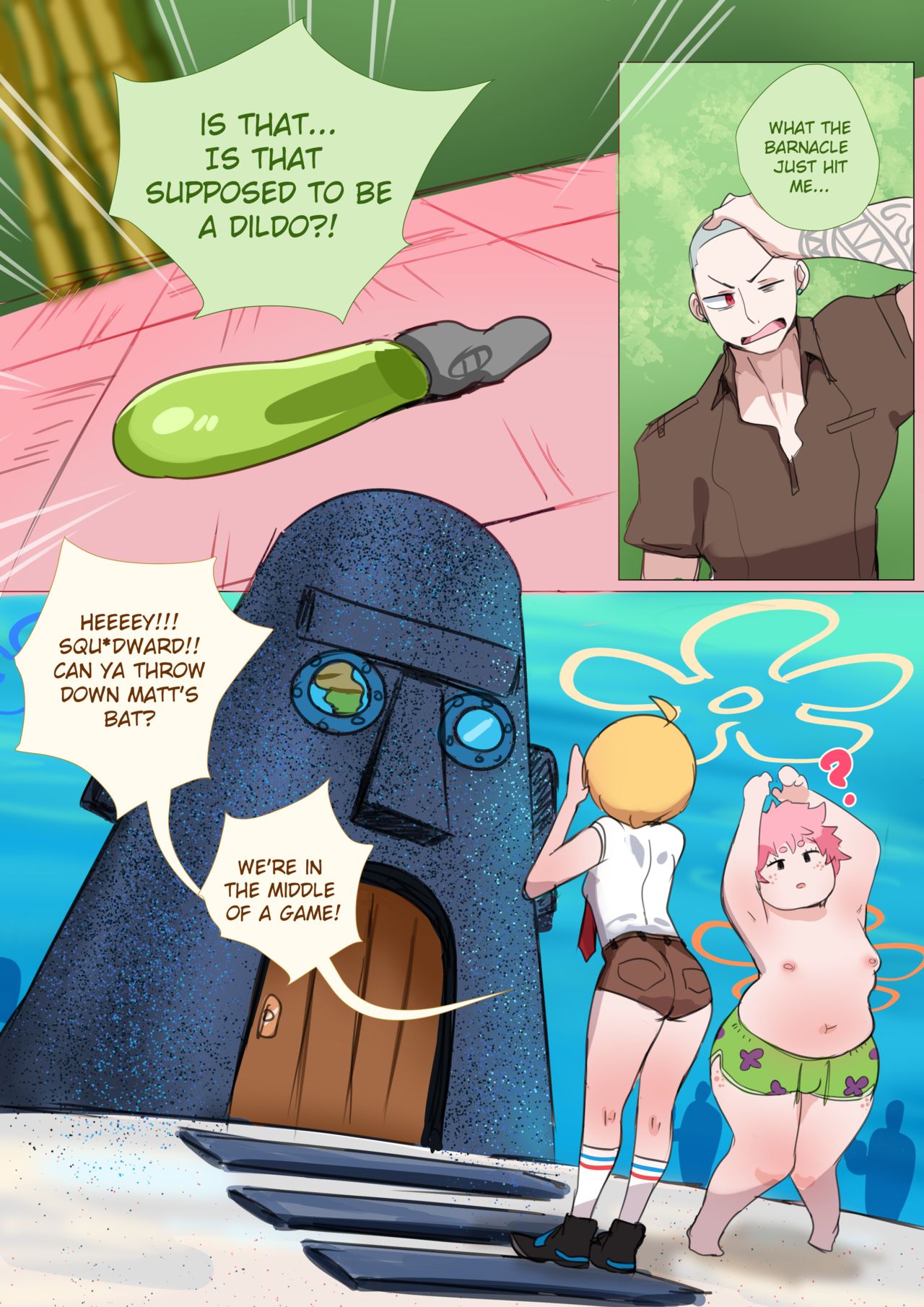 Bikini's Bottom comic porn - Chapter 1 — Page 6