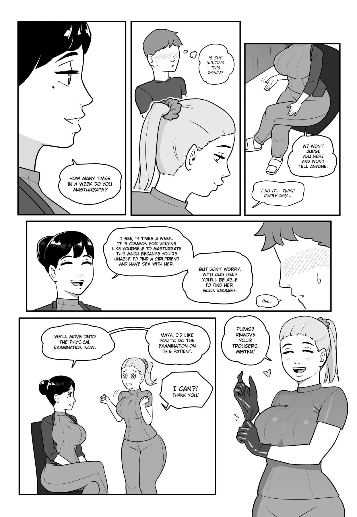 Maya's Virgin Training! comic porn - Chapter 1 — Page 4
