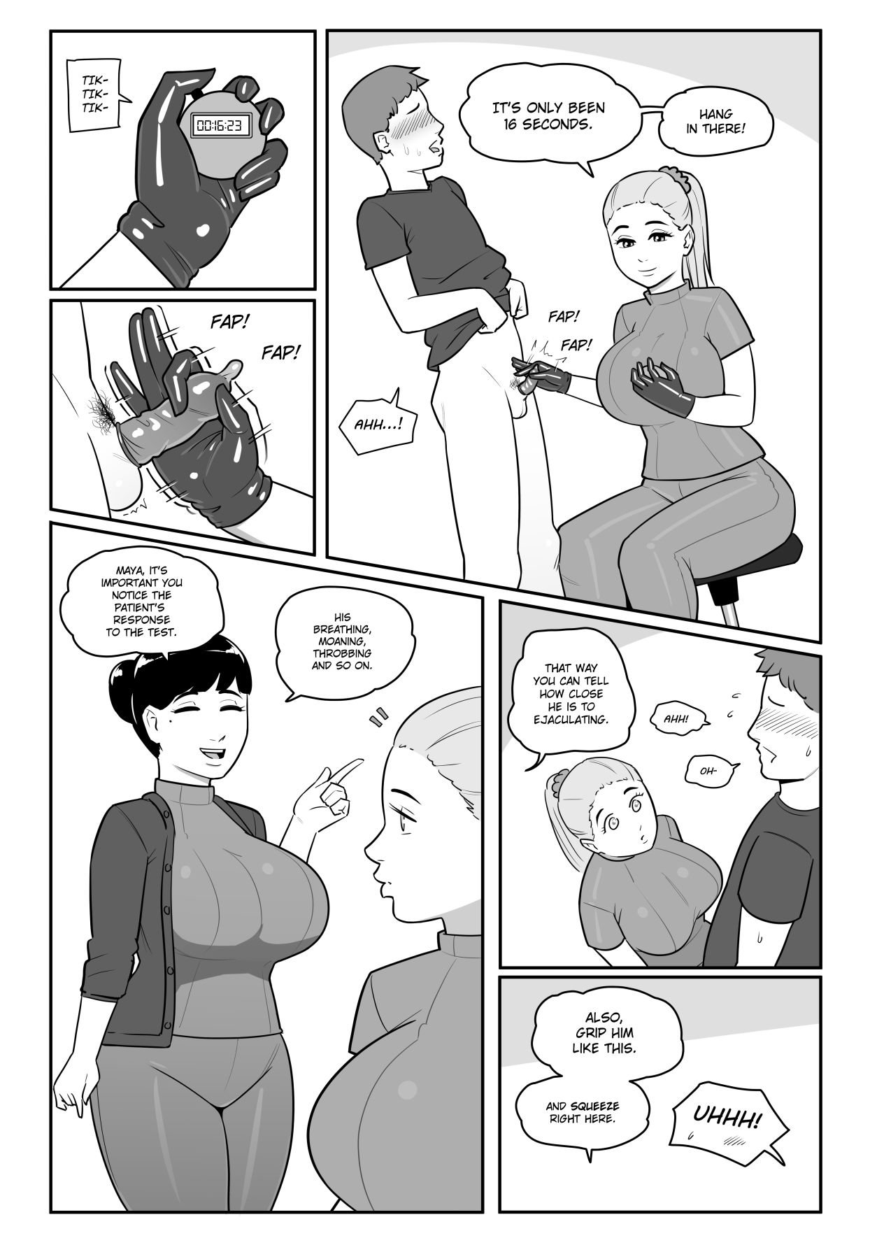 Maya's Virgin Training! comic porn - Chapter 1 — Page 6