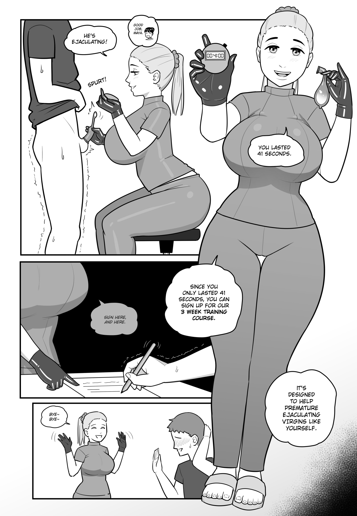 Maya's Virgin Training! comic porn - Chapter 1 — Page 7