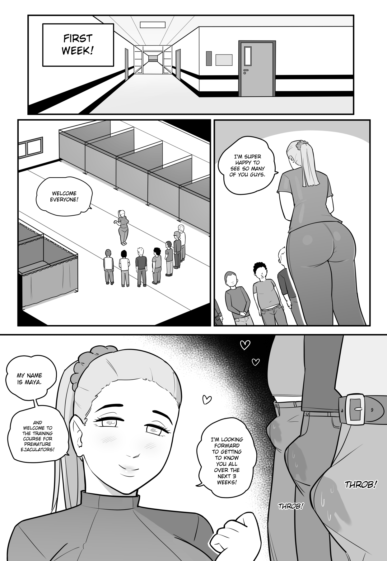 Maya's Virgin Training! comic porn - Chapter 1 — Page 8