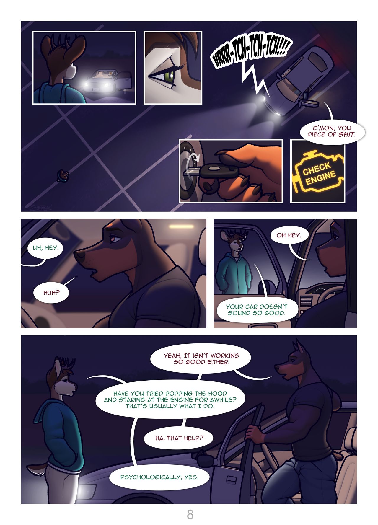 Heavy Lifting comic porn - Chapter 1 — Page 8