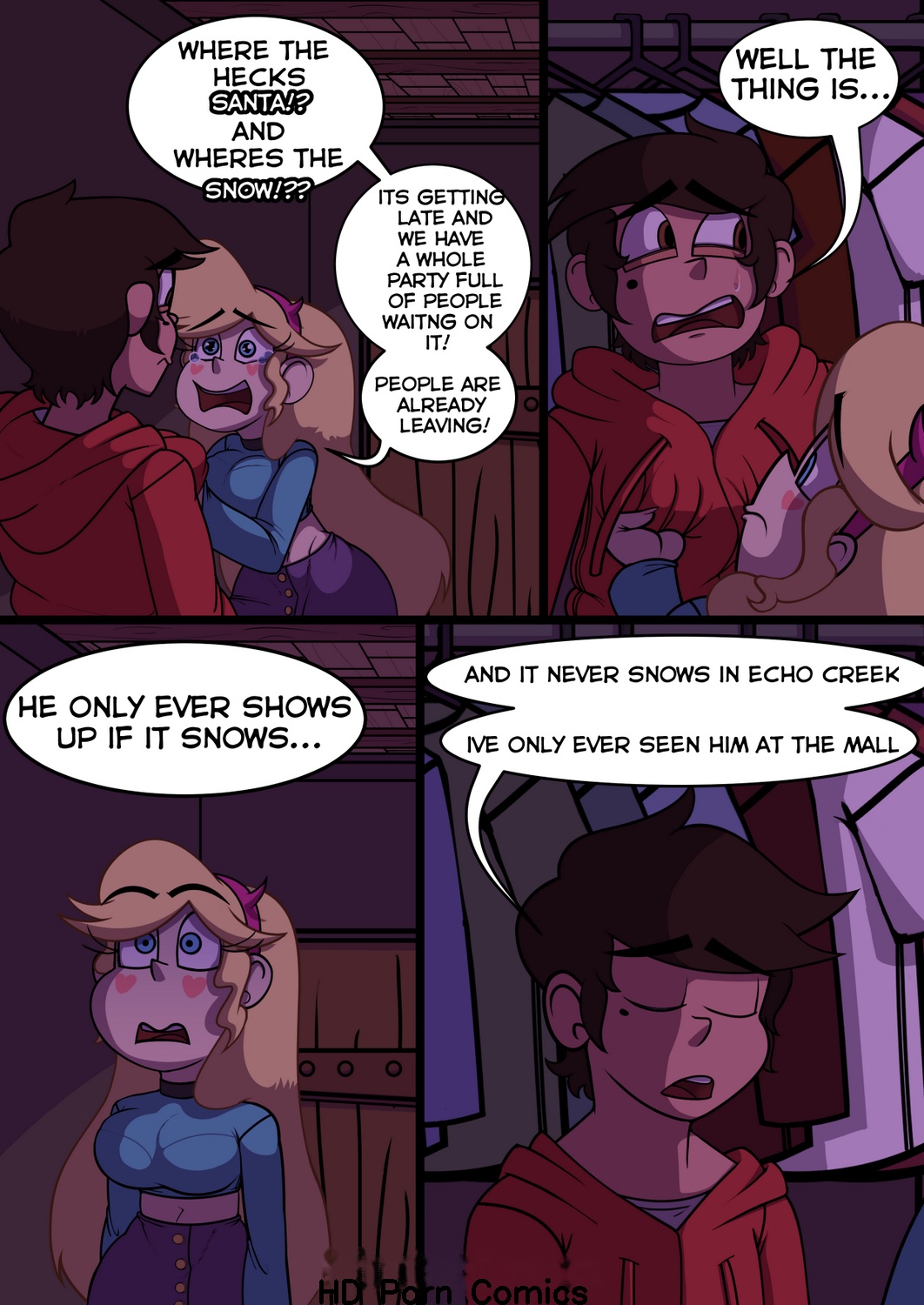 A Little Weird House Party comic porn - Chapter 1 — Page 4