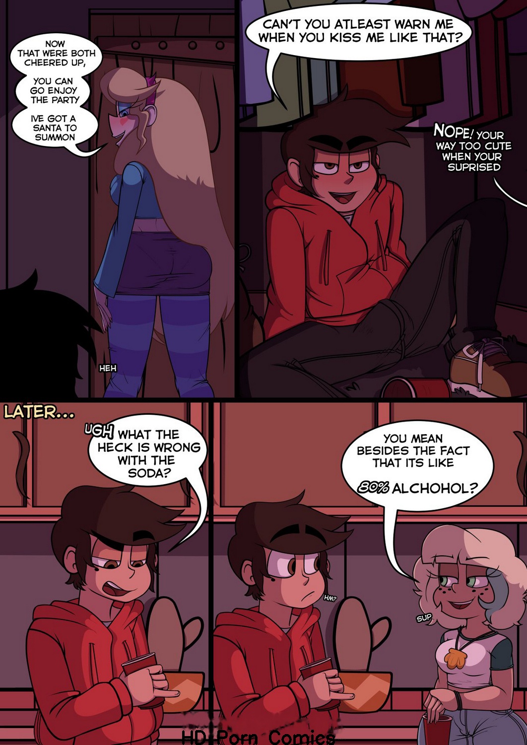 A Little Weird House Party comic porn - Chapter 1 — Page 6