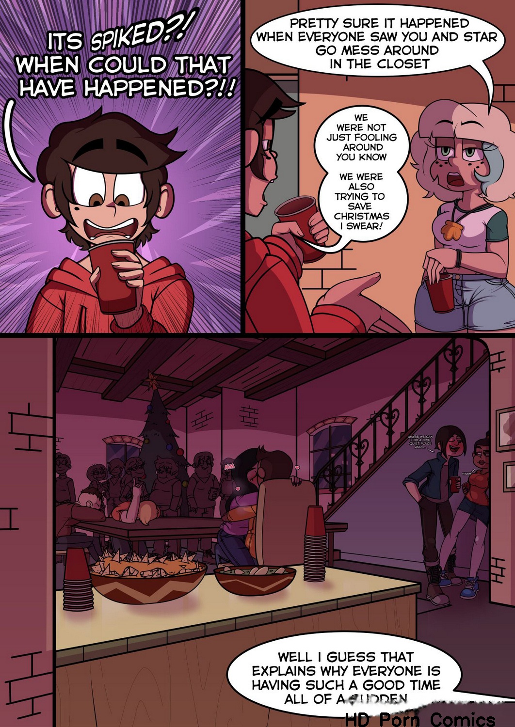 A Little Weird House Party comic porn - Chapter 1 — Page 7